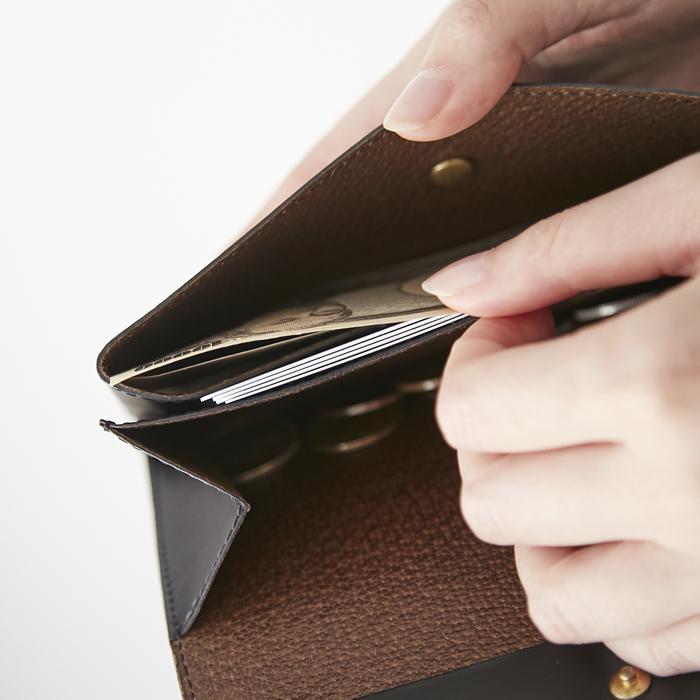 楽天市場】長財布 レディース 本革 小さめ ブランド メンズ かぶせ