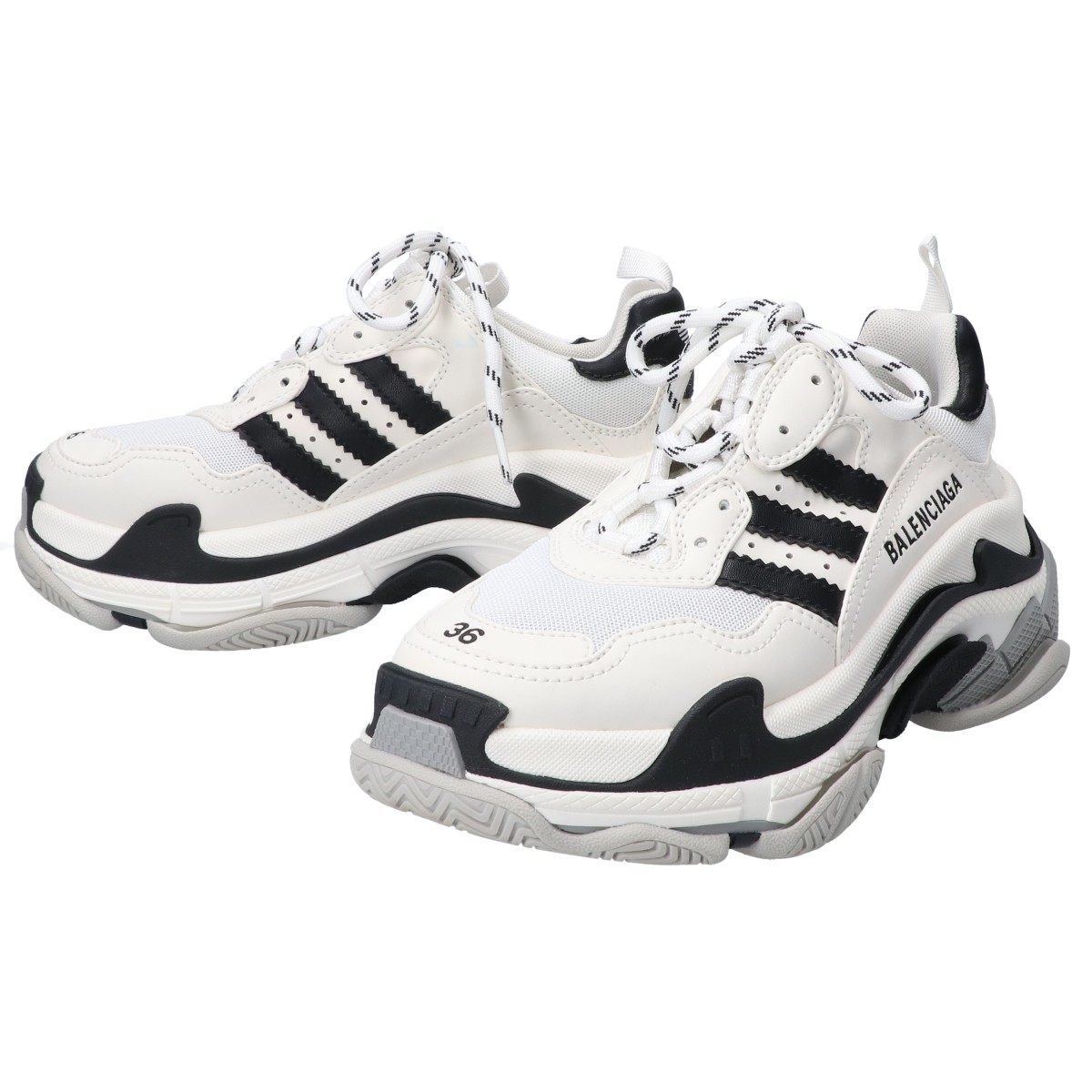 楽天市場】BALENCIAGA バレンシアガ x adidas アディダス 【新品同様