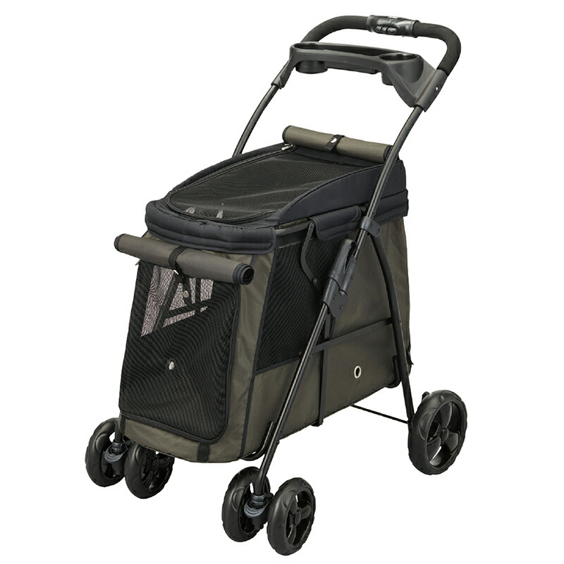 楽天市場】GEX わんわんカート 中型犬用 モスグリーン犬 多頭飼育 4輪