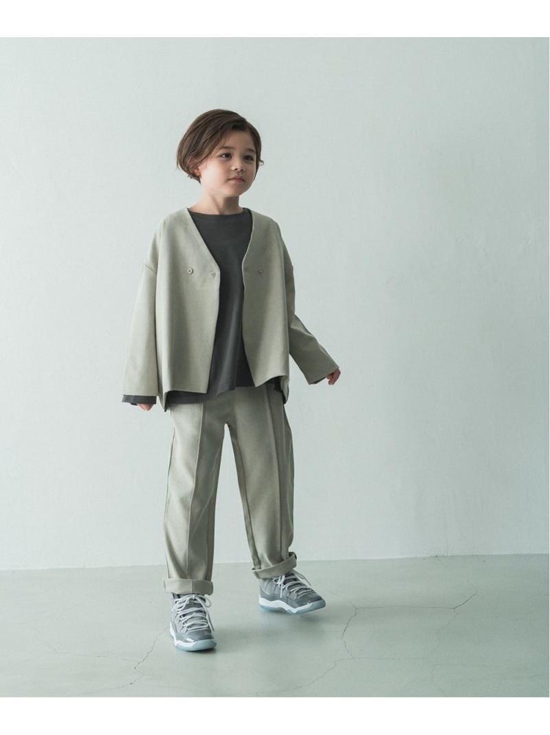 楽天市場】riziere ノーカラージャケットセットアップ リジェール