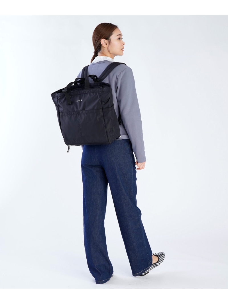 楽天市場】agnes b. ENFANT ロゴ ペアレンツバッグ マザーズバッグ