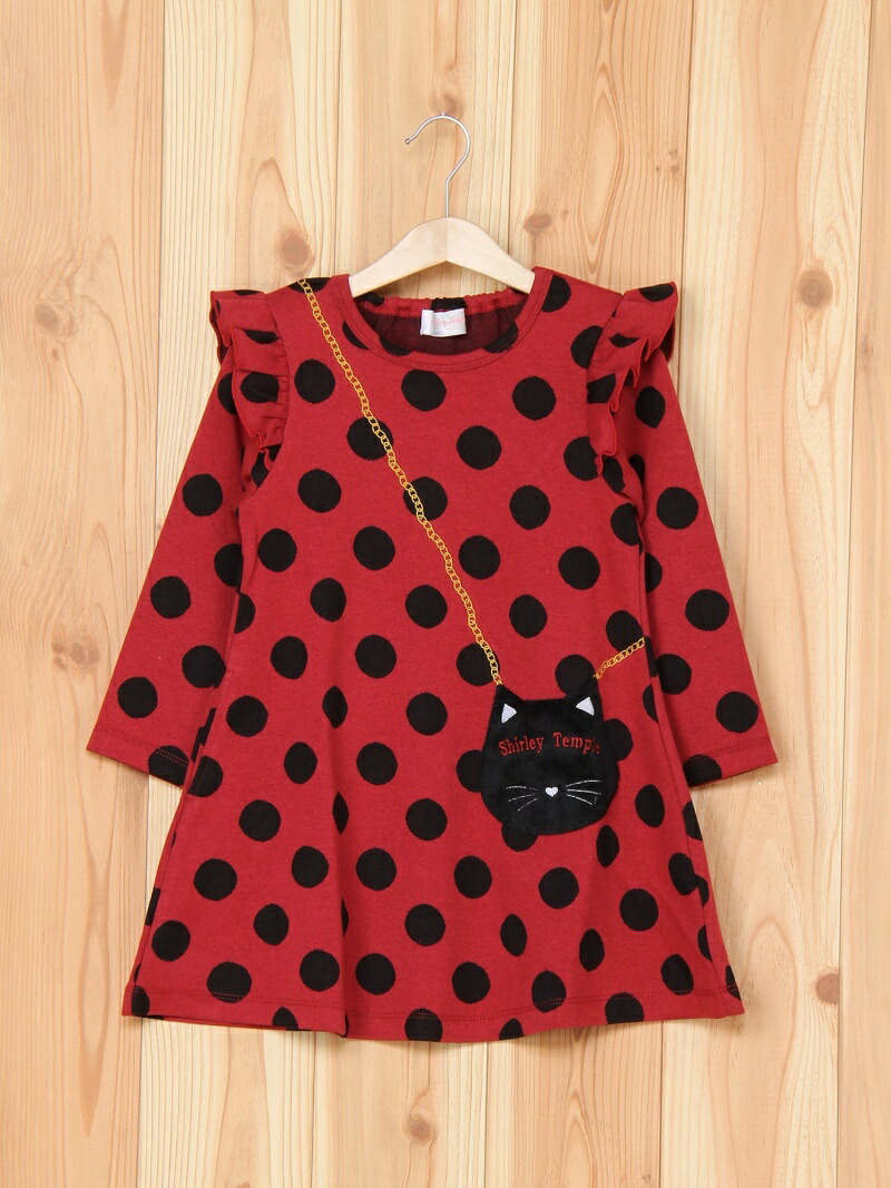楽天市場】【SALE／50%OFF】Shirley Temple 水玉ニットソーOP