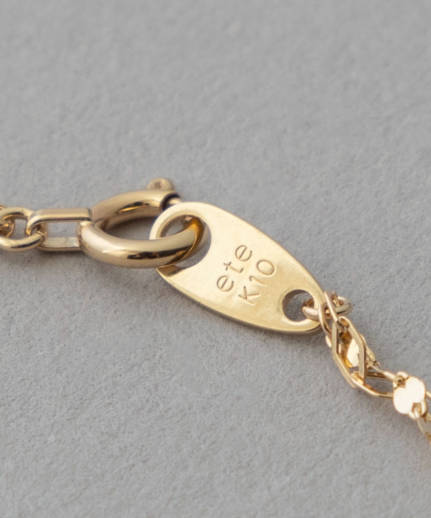 ete｜[レイヤード] K10YG ブレスレット | Rakuten Fashion(楽天