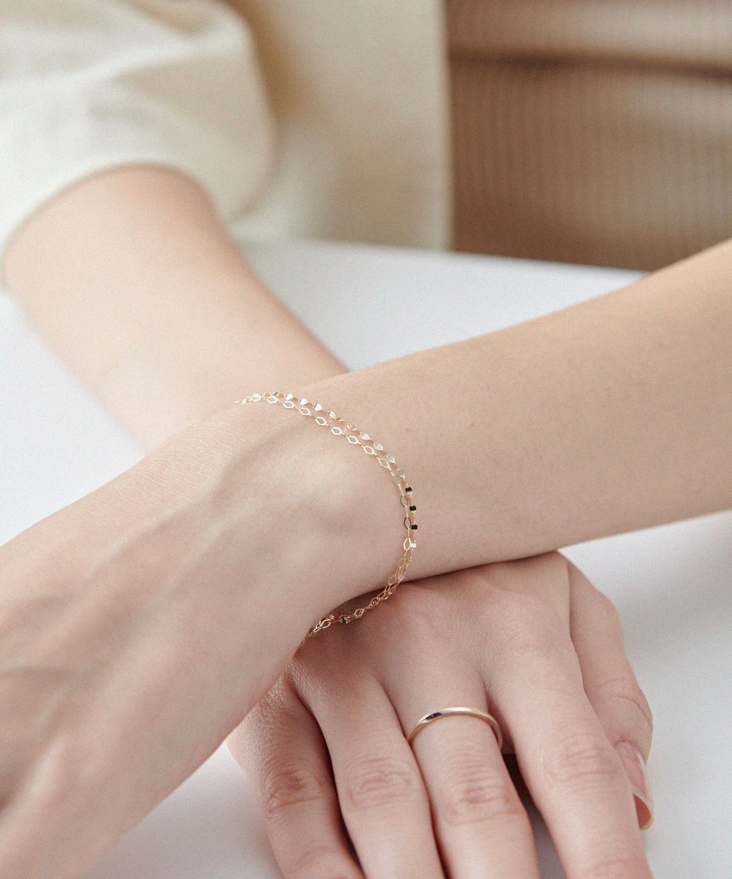 ete｜[レイヤード] K10YG ブレスレット | Rakuten Fashion(楽天