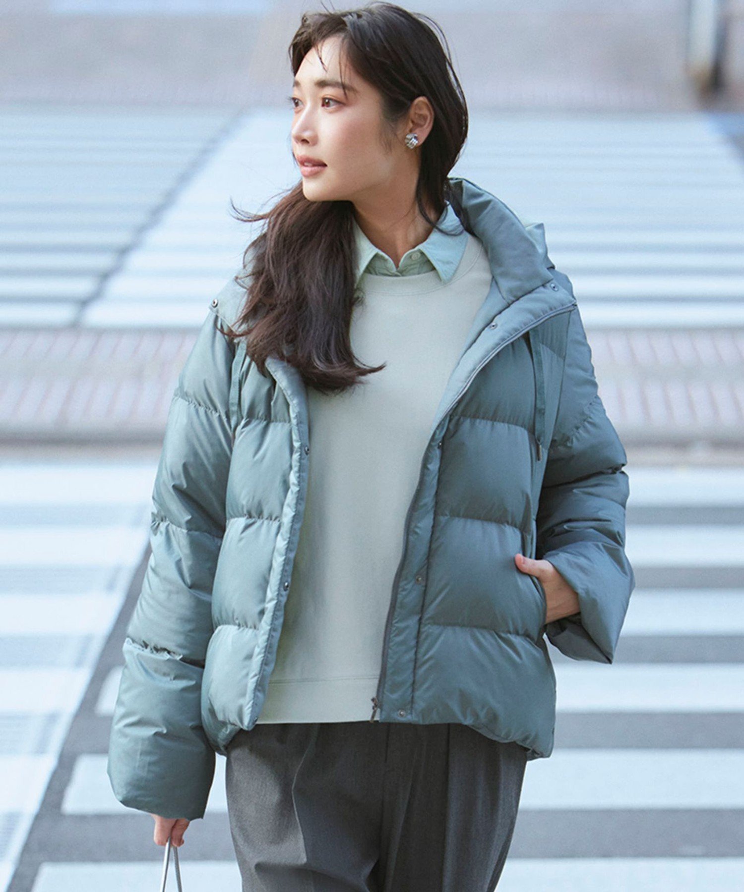 23区｜【洗える/撥水加工】シレータフタ コンパクト ダウンコート