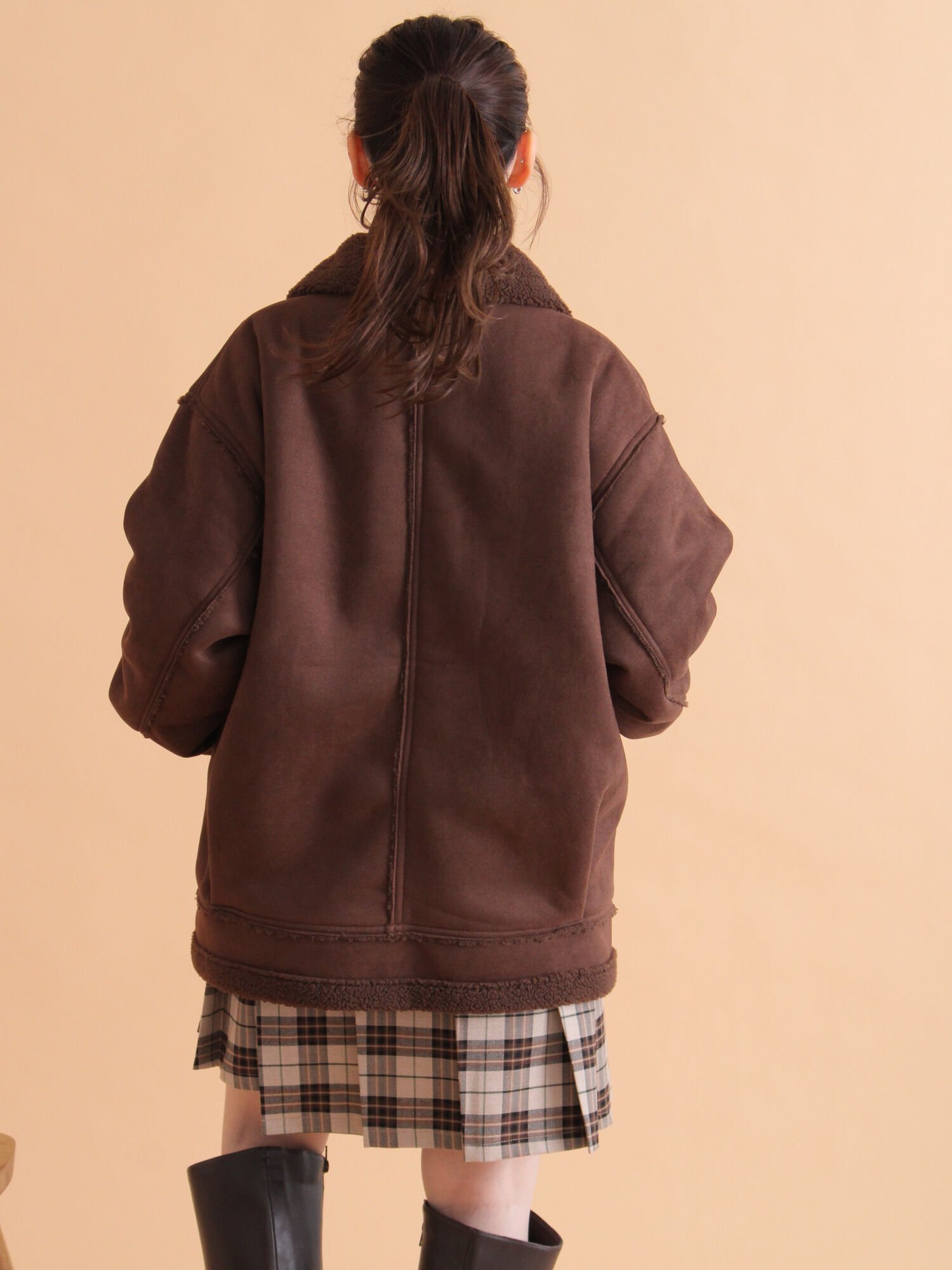 ehka sopo｜エコムートンジャケット | Rakuten Fashion(楽天