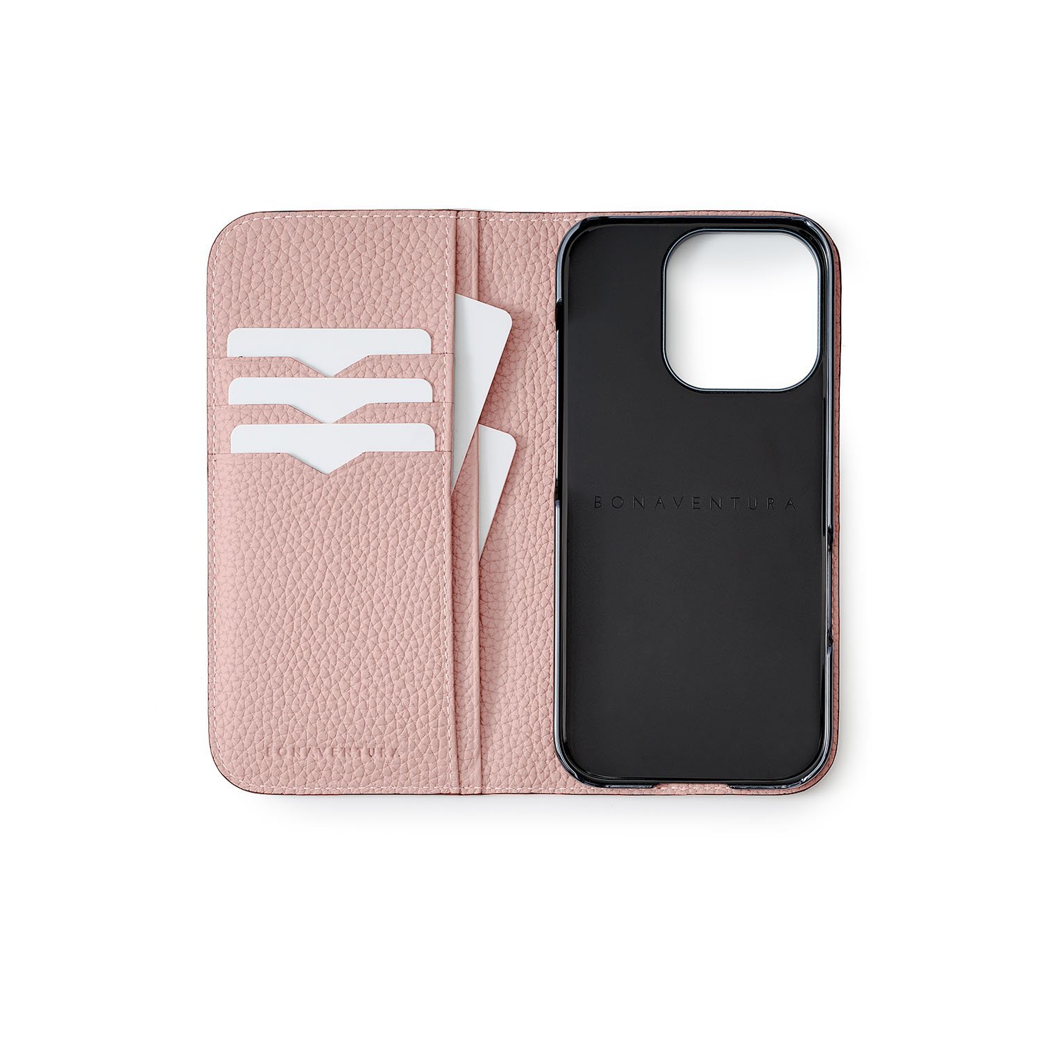 BONAVENTURA｜(iPhone 16 Pro) ダイアリーケース シュリンクレザー