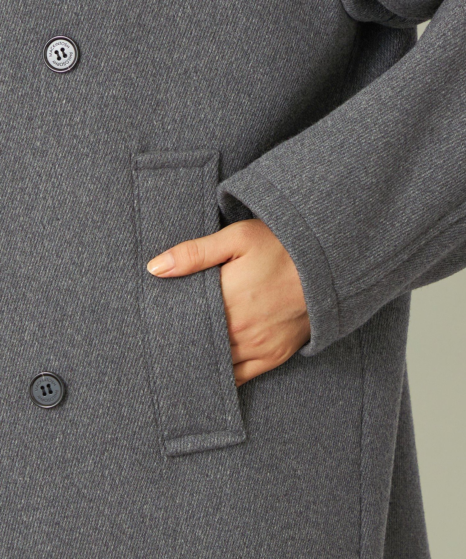 MACKINTOSH PHILOSOPHY｜GREY LABEL ショートPコート | Rakuten
