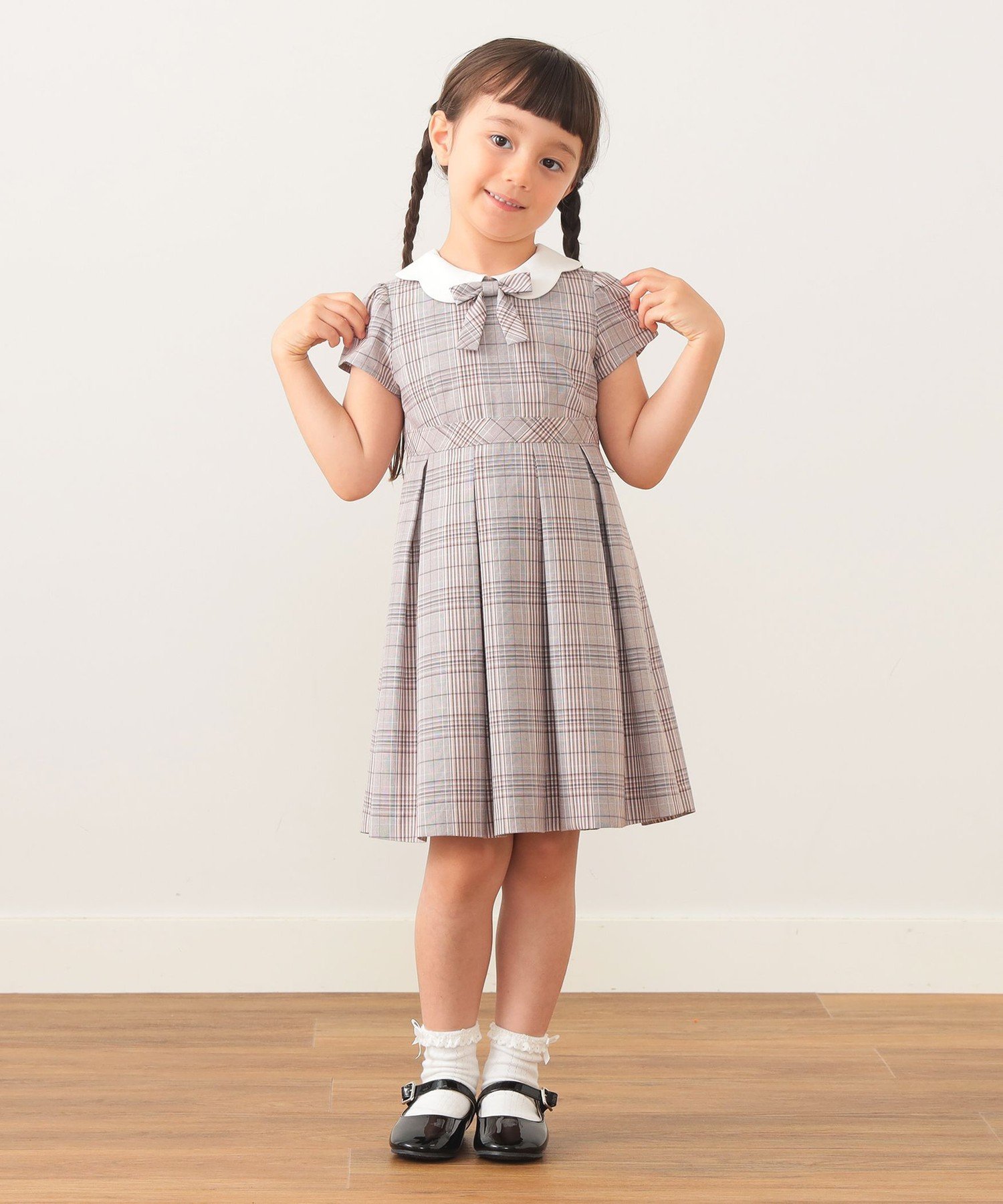 BEAMS mini｜セレモニー ワンピース + ボレロ セット 2026SS(110~130cm