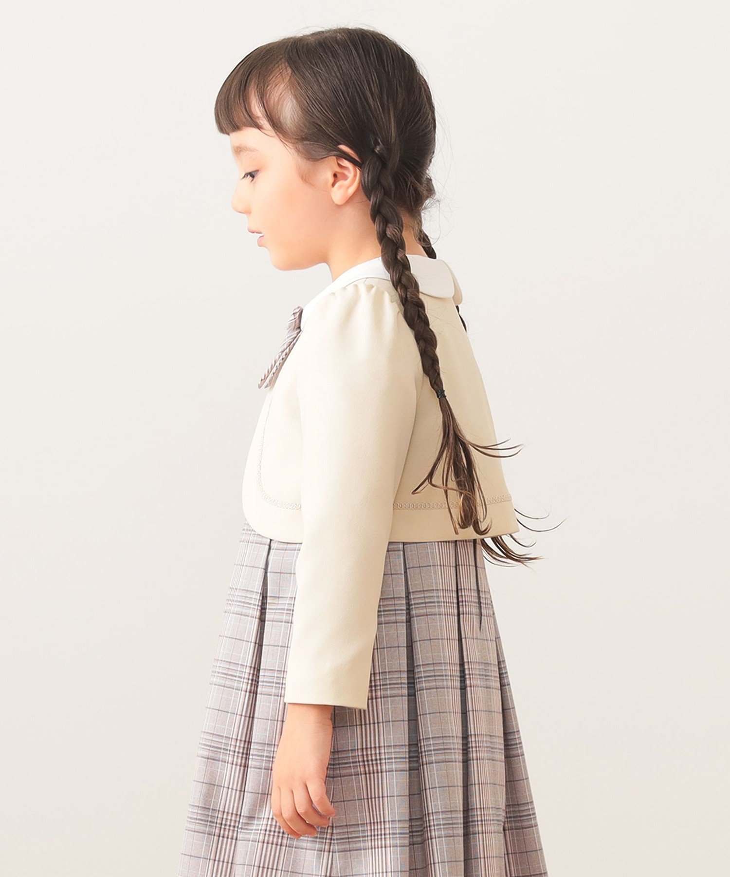 BEAMS mini｜セレモニー ワンピース + ボレロ セット 2026SS(110~130cm