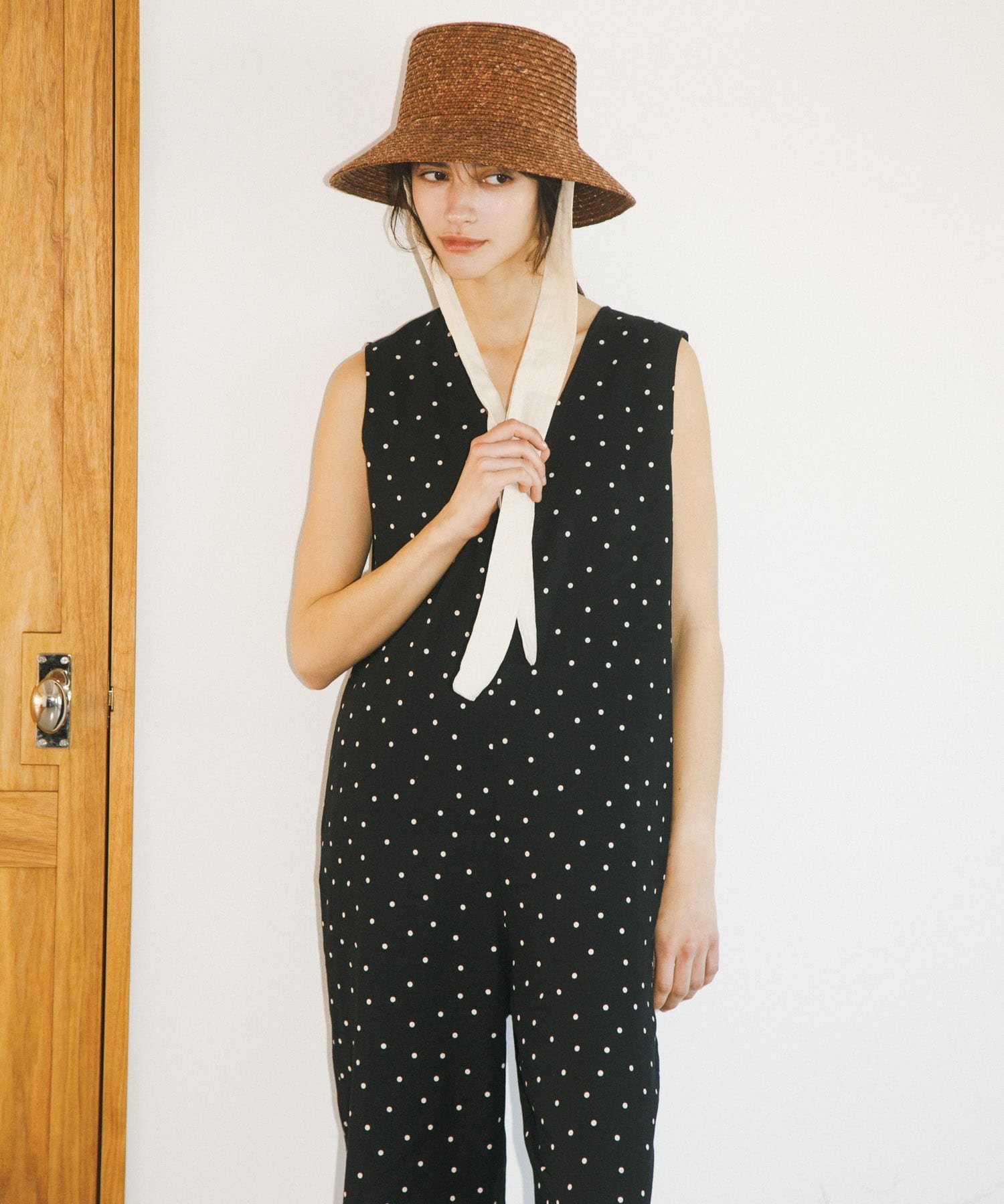 URBAN RESEARCH DOORS｜リネンレーヨンドットオールインワン | Rakuten