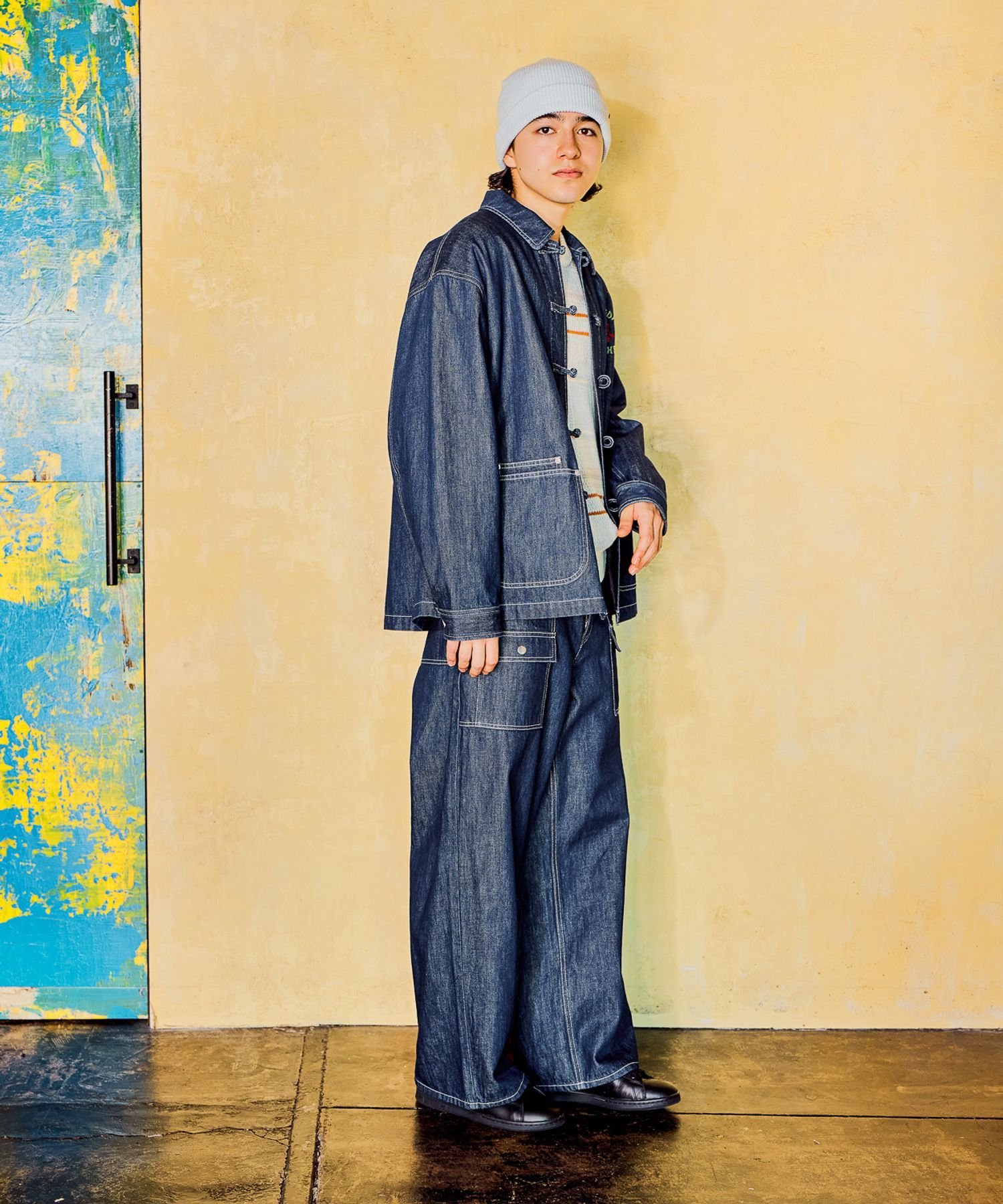 niko and ｜[niko and JEANS] EMBROIDERED DENIM JACKET