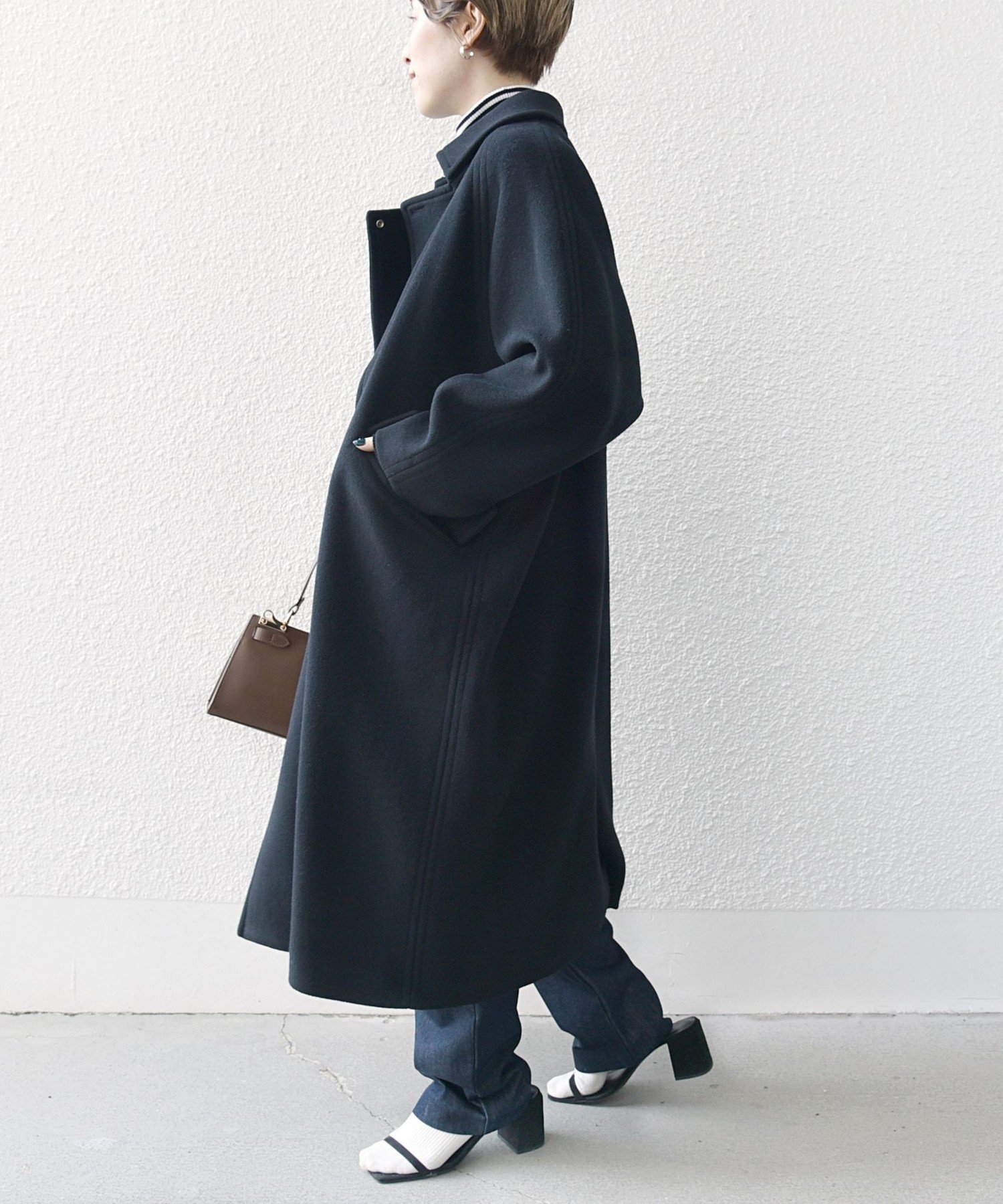 SHIPS｜SHIPS any: バルマカーン コクーン コート2 23AW | Rakuten