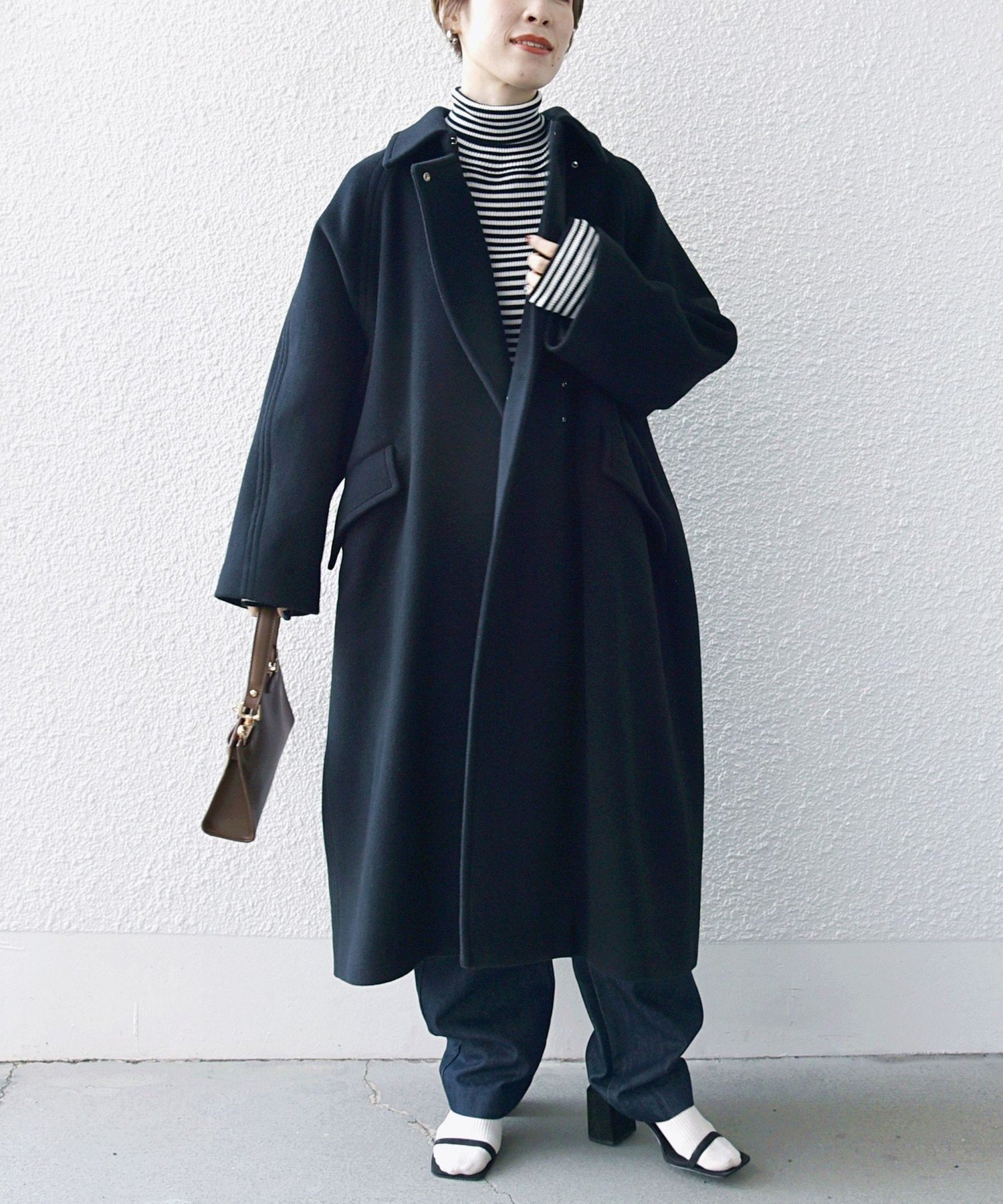 SHIPS｜SHIPS any: バルマカーン コクーン コート2 23AW | Rakuten