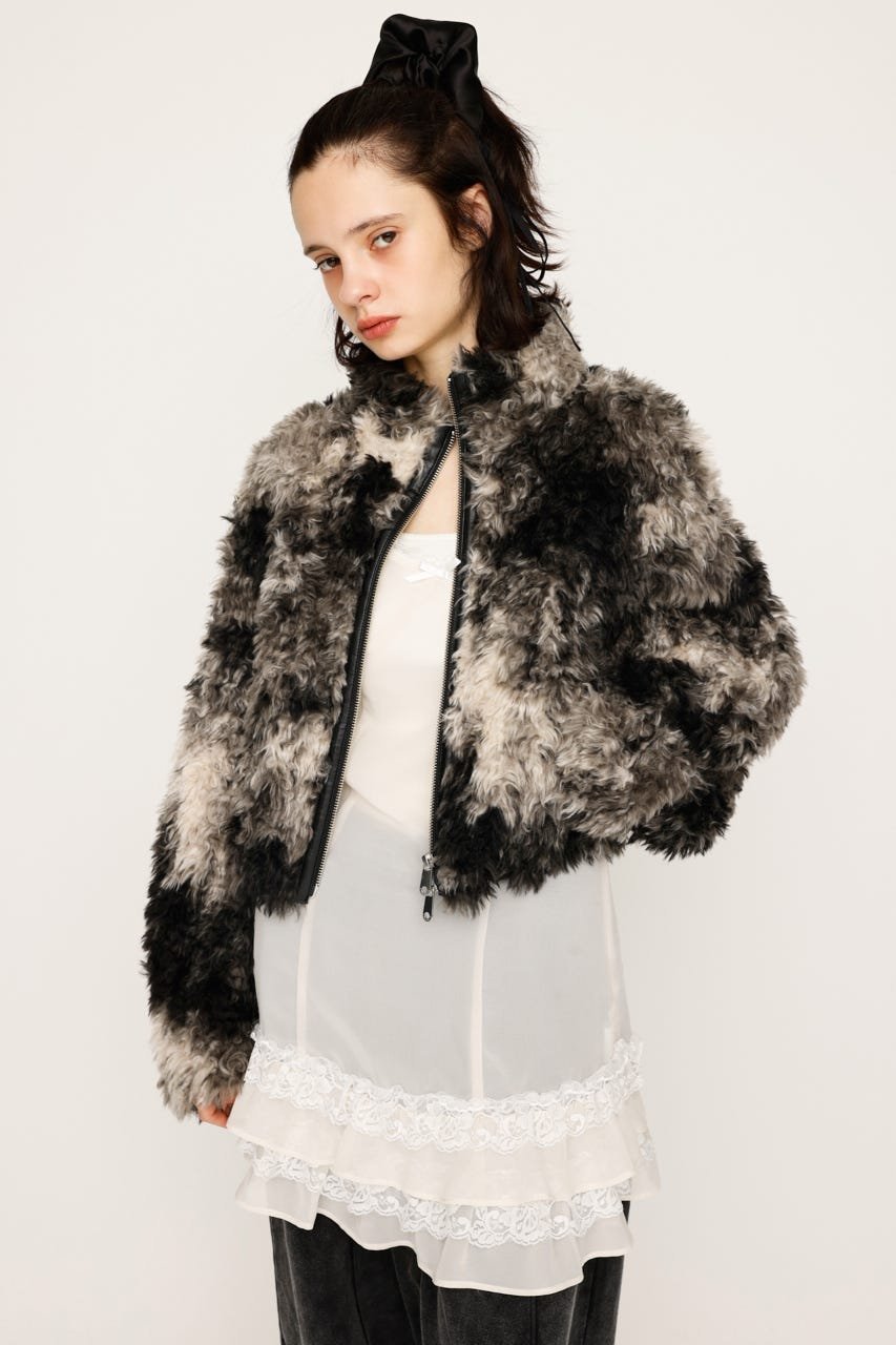 SLY｜CURLED BOA ブルゾン | Rakuten Fashion(楽天ファッション／旧