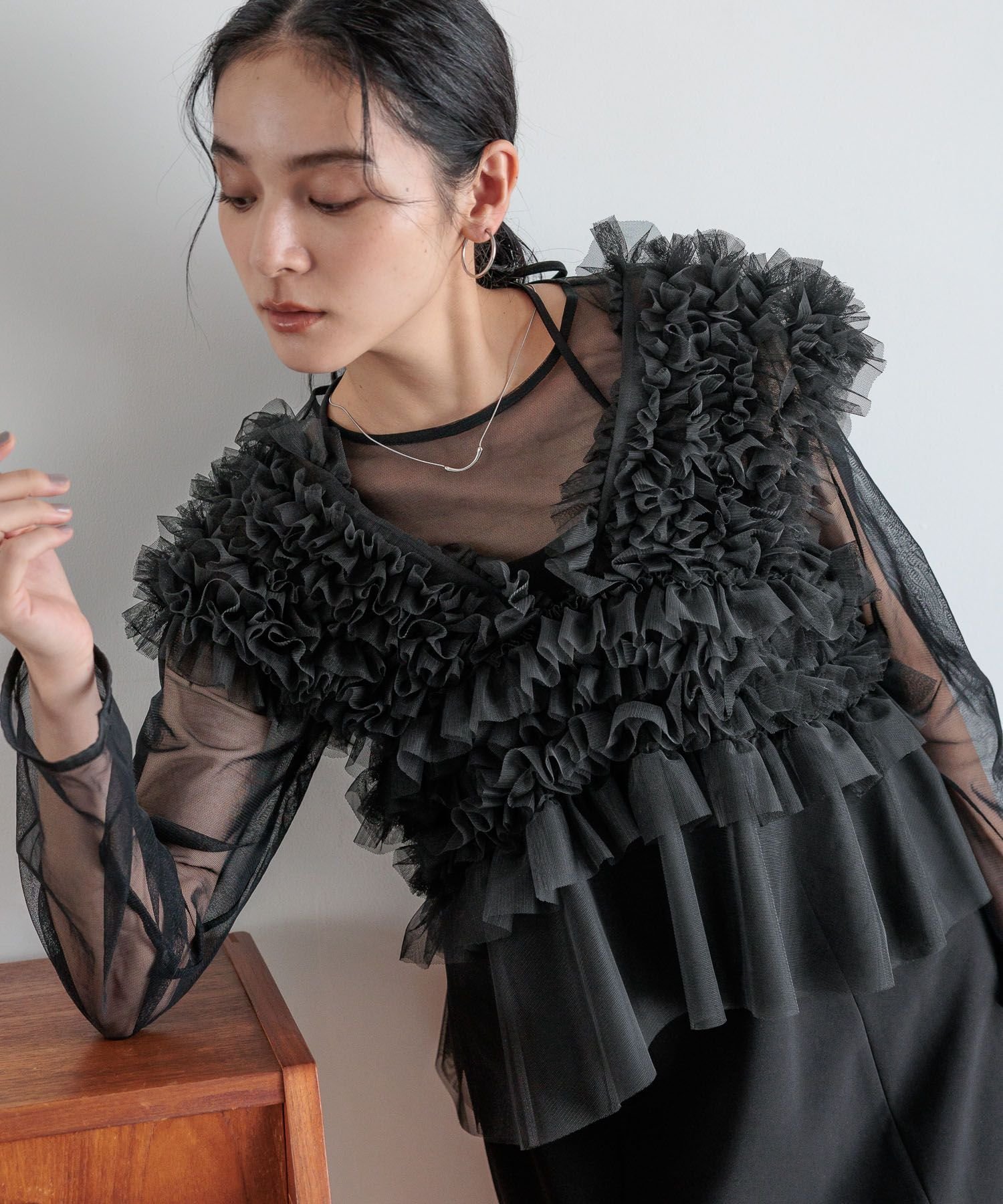 LOWRYS FARM｜【オケージョン】チュールフリルベストセット | Rakuten