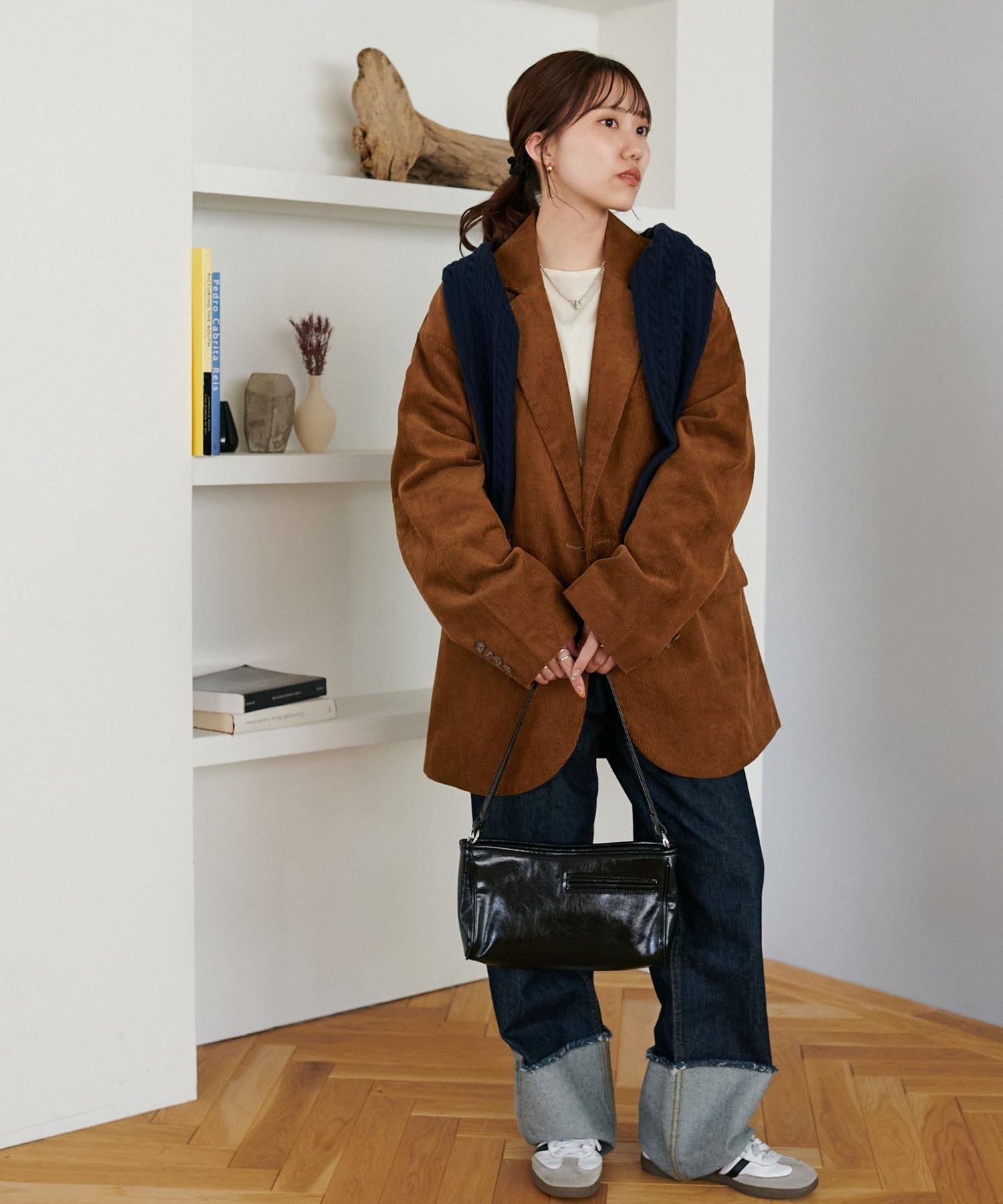 Discoat｜【ユニセックス】コーデュロイWブレストジャケット | Rakuten