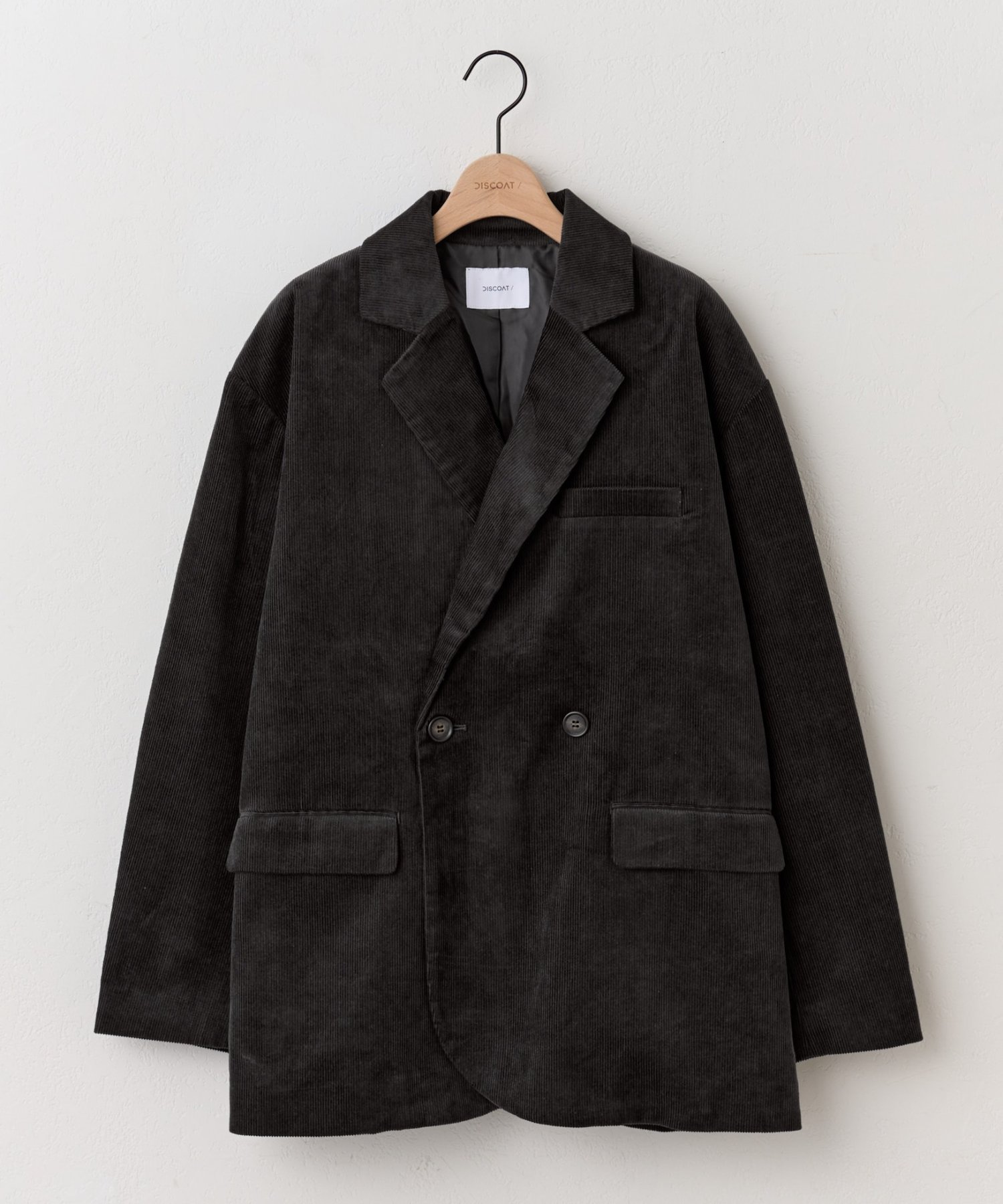 Discoat｜【ユニセックス】コーデュロイWブレストジャケット | Rakuten
