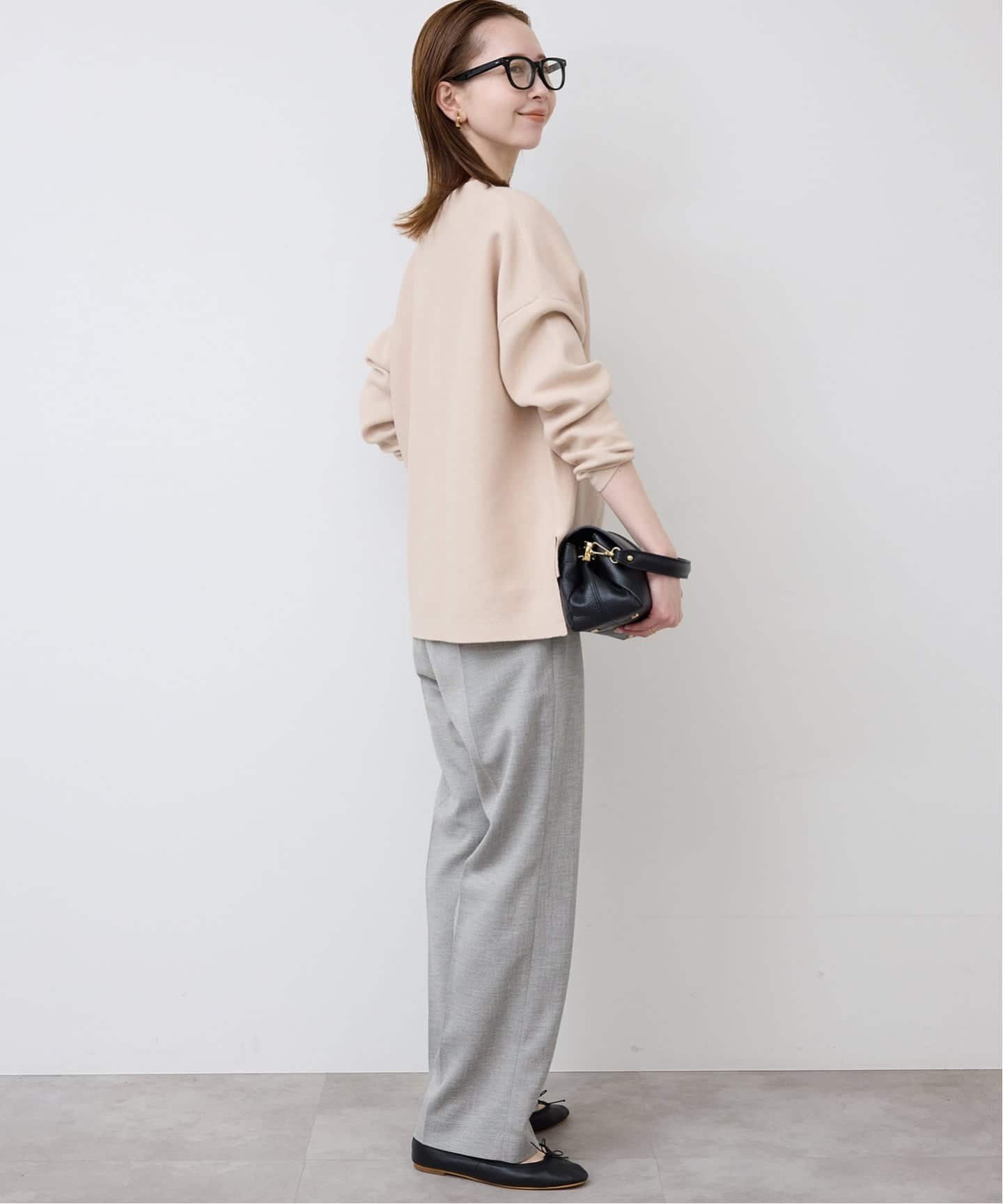 SLOBE IENA｜《セットアップ対応可/追加》コットンダブルフェイスプル