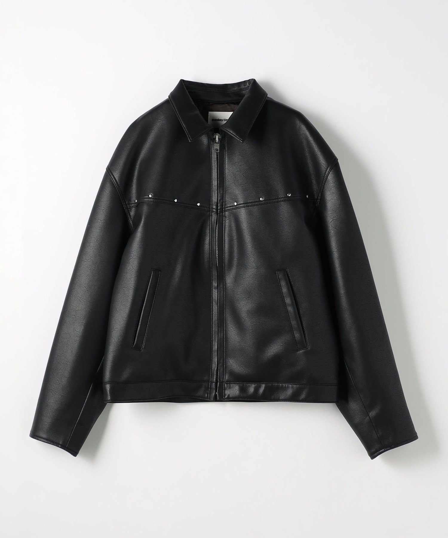 UNITED ARROWS LTD. OUTLET｜レザーライク ジップ ジャケット