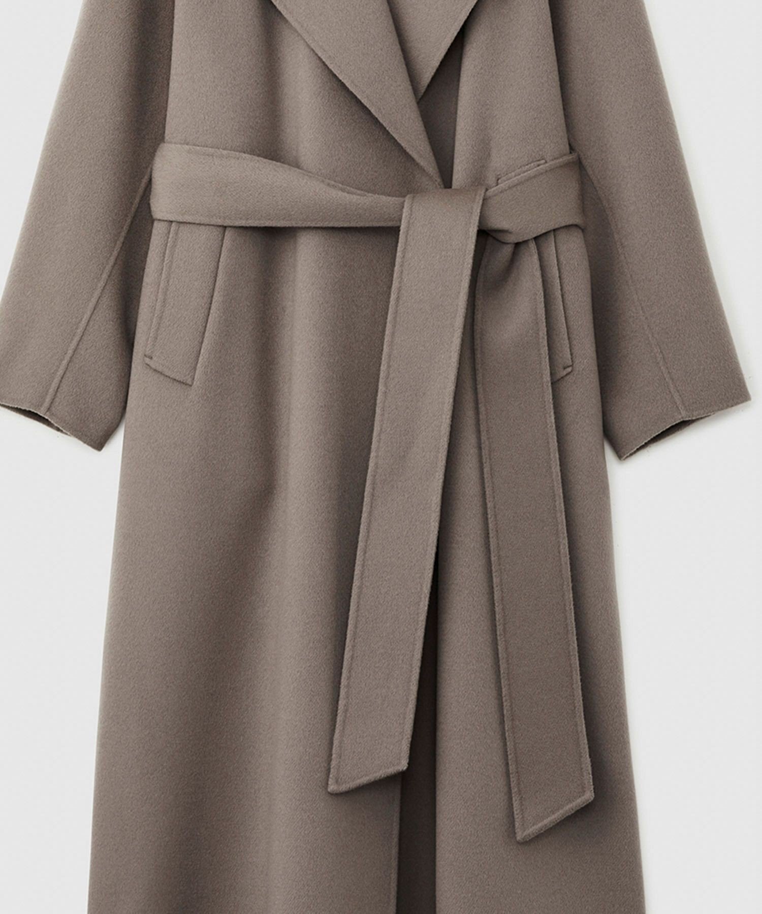 ROPE'｜ラムウールリバーロングコート【Sサイズフェア対象】 | Rakuten