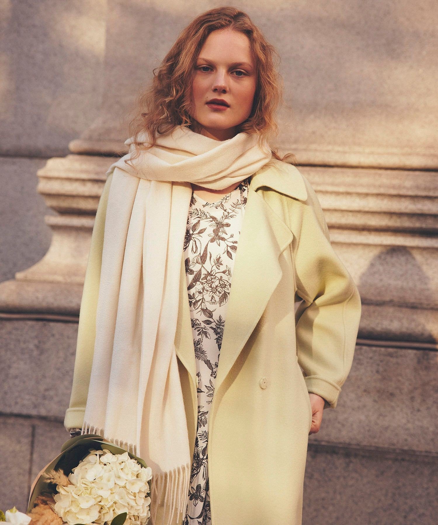 ROPE'｜ラムウールリバーロングコート【Sサイズフェア対象】 | Rakuten