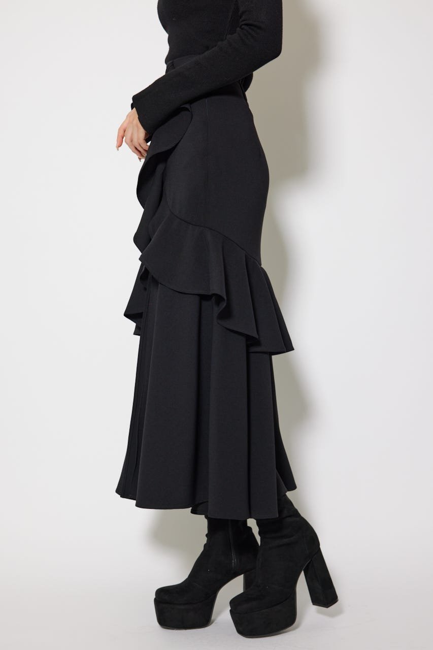 rienda｜フリルスリットハイウエストスコートショートパンツ | Rakuten