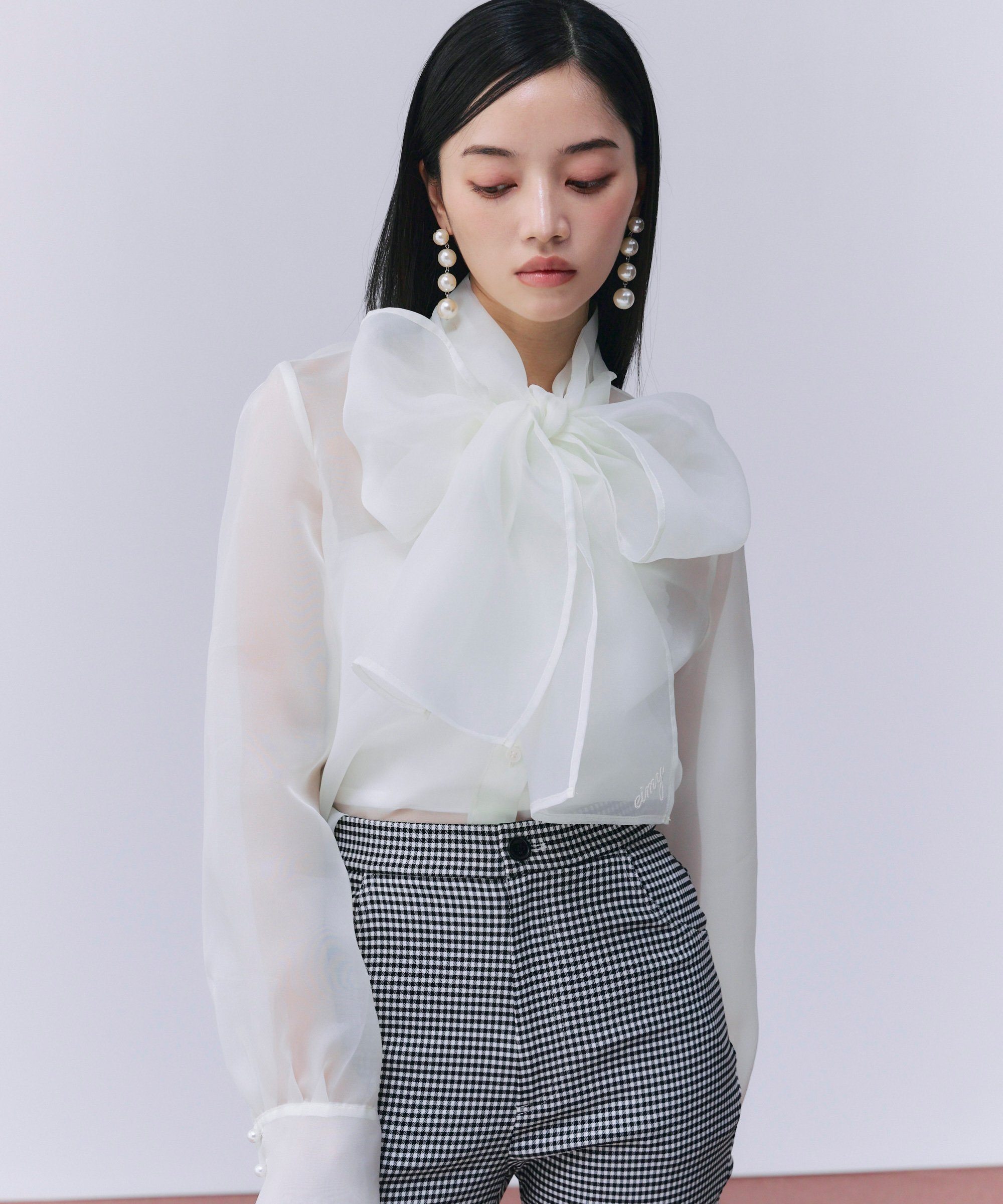 EIMY ISTOIRE｜ボウタイシアーブラウス | Rakuten Fashion(楽天