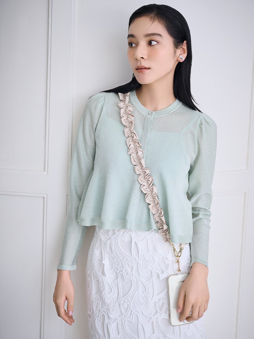 CELFORD｜【WEB限定サイズ】ハートレースタイトスカート | Rakuten