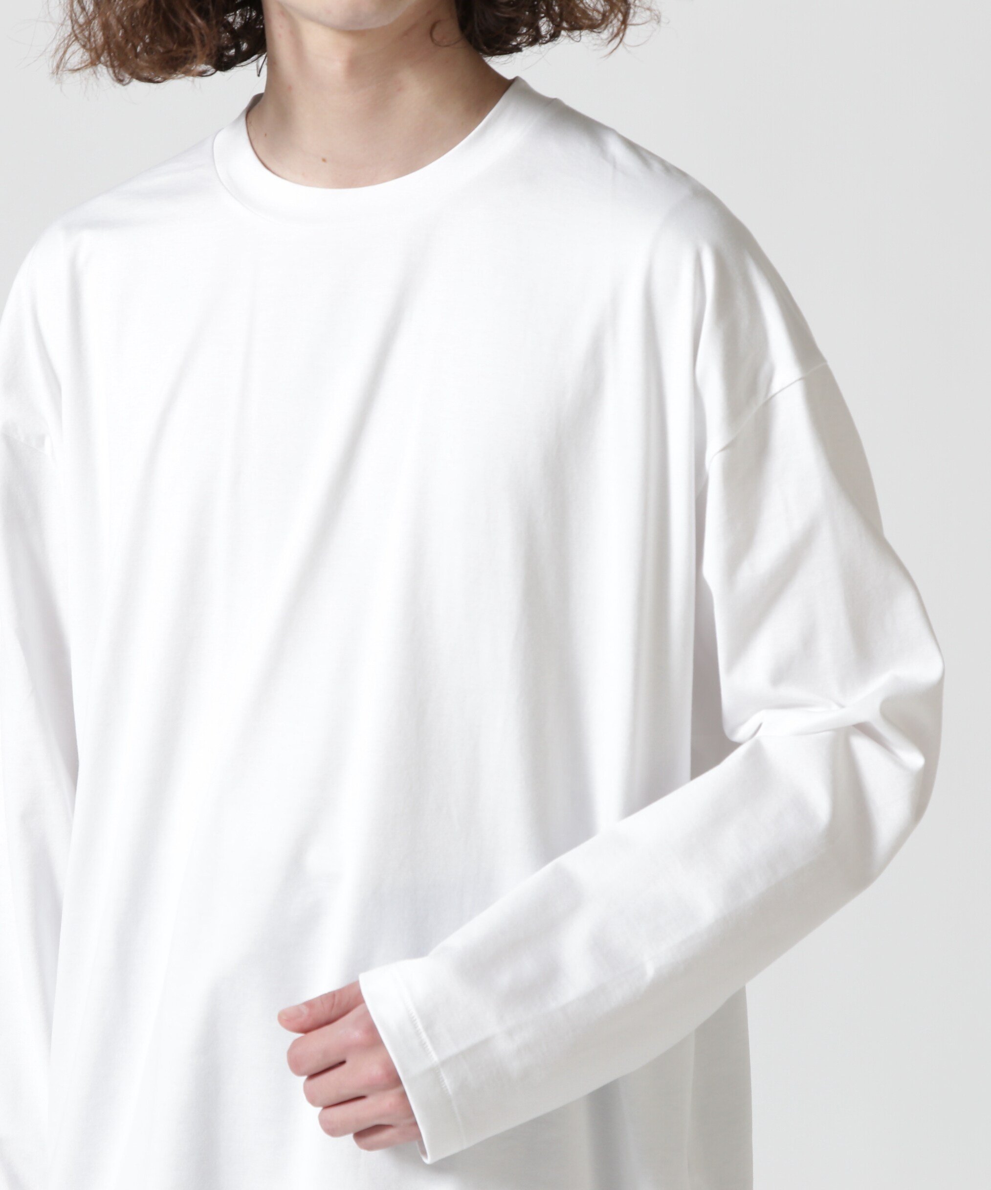B'2nd｜ATON (エイトン)SUVIN60/2 | OVERSIZED L/S T-SHIRT | Rakuten