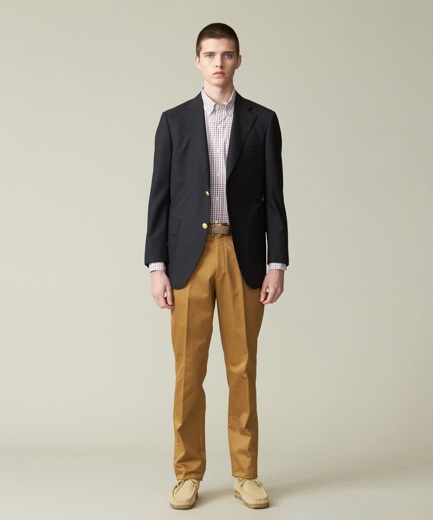 J.PRESS｜【定番 / 不朽の名作】ペピンメリノトロピカル ブレザー / 金