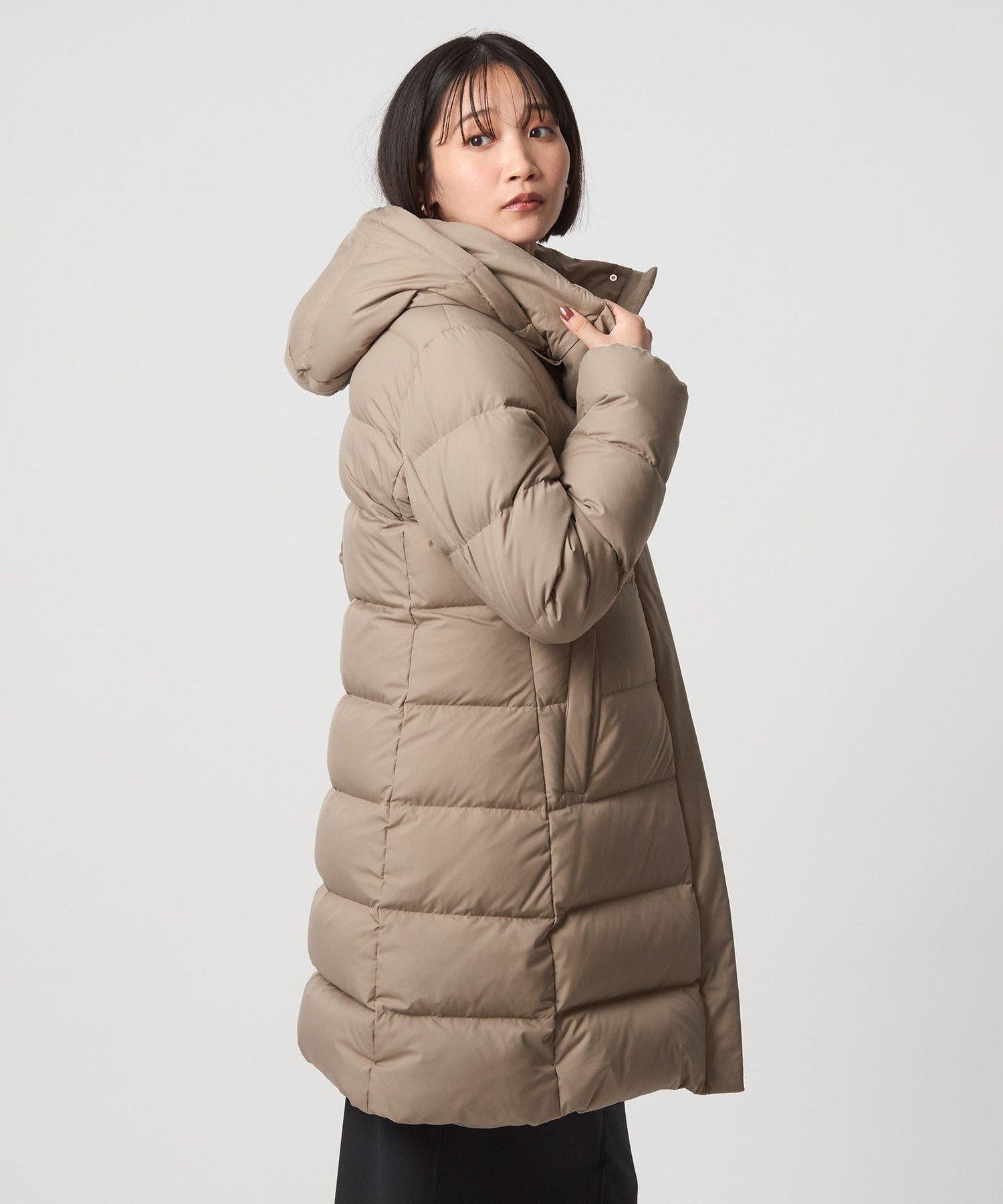 UNITED ARROWS green label relaxing｜フード ロング ダウン | Rakuten