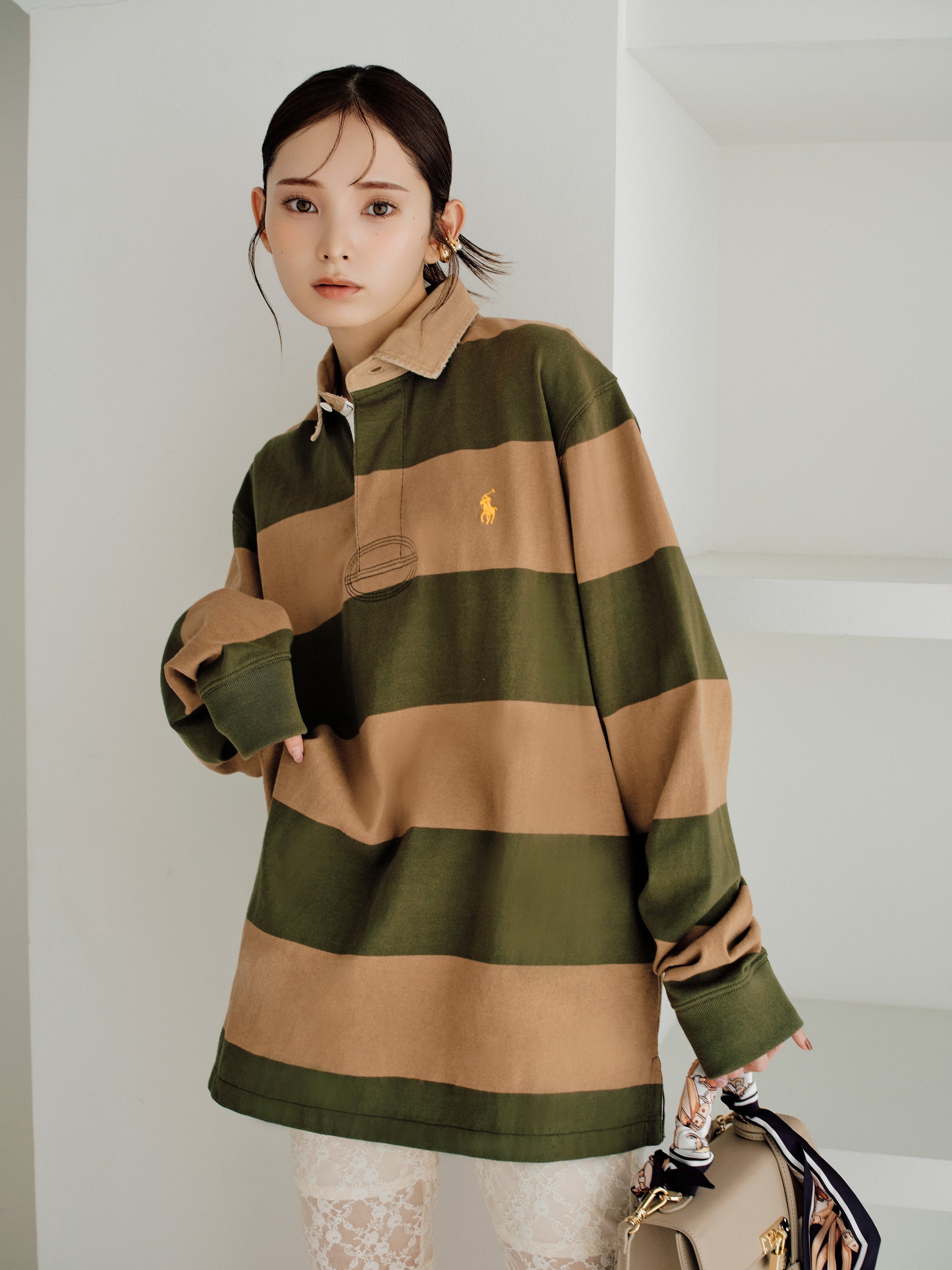 SNIDEL｜【POLO RALPH LAUREN】ラグビーシャツ | Rakuten Fashion(楽天