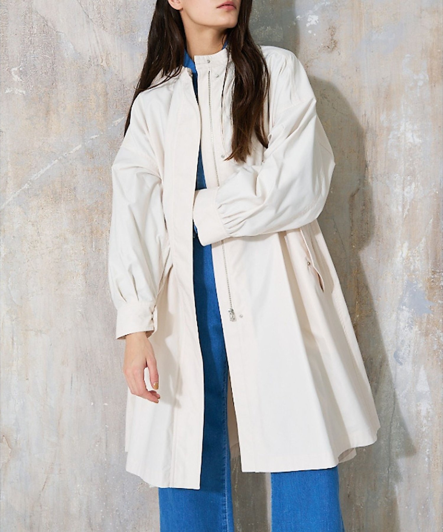 qualite｜エアリーライトツイルコート | Rakuten Fashion(楽天