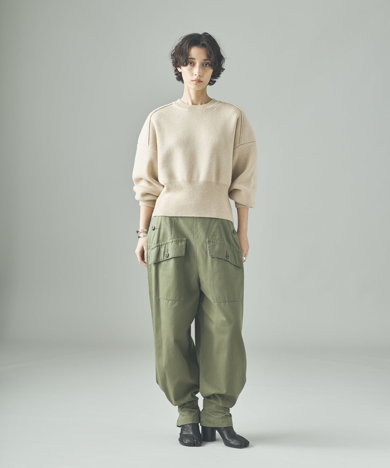 Curensologyカレンソロジー⭐︎&RCヴィンテージライクカーゴパンツ36 Curensology（カレンソロジー） カーゴパンツ /「＆RC」ヴィンテージ