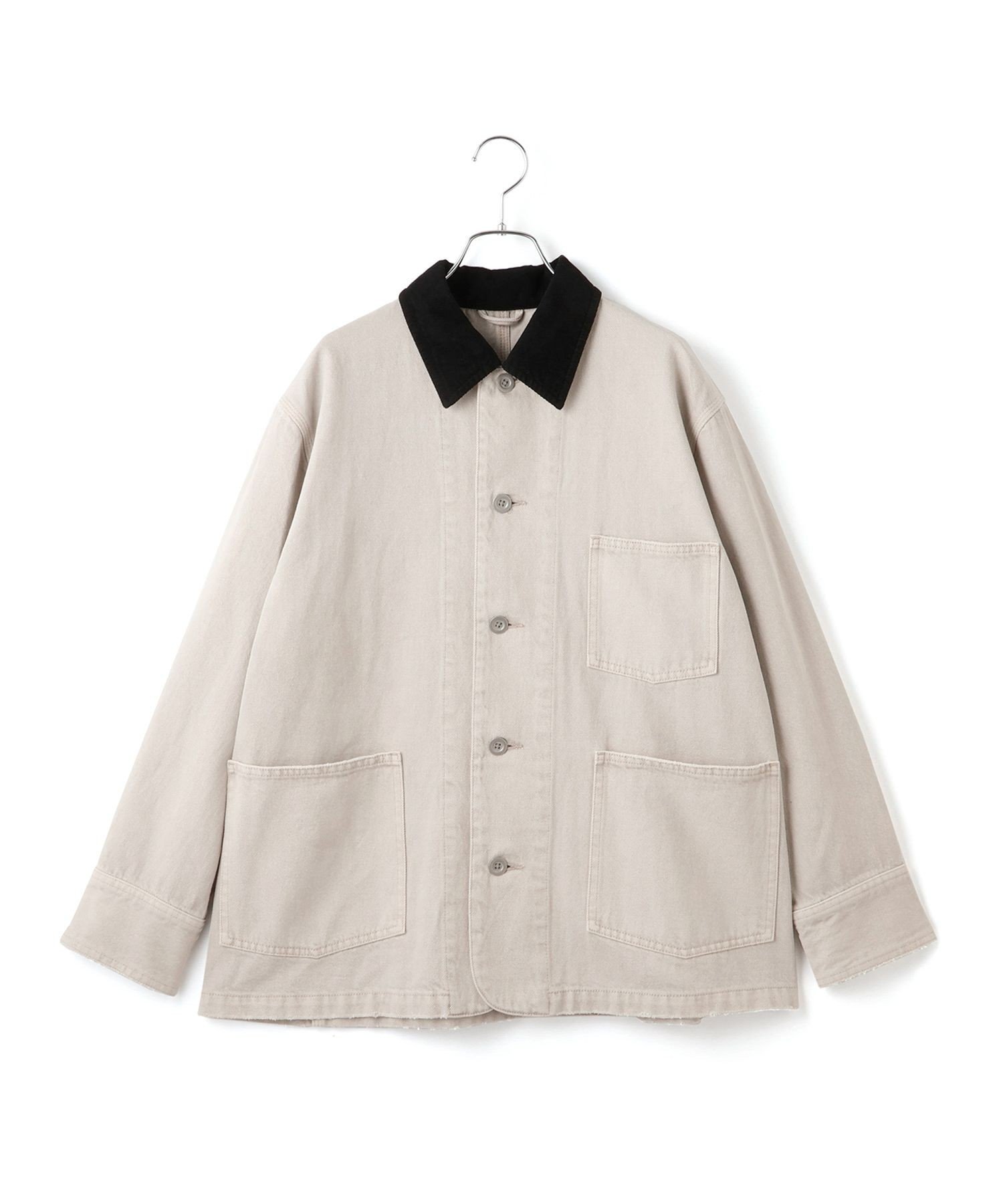 ADAM ET ROPE'｜【サステナブル】デニム&カツラギカバーオール