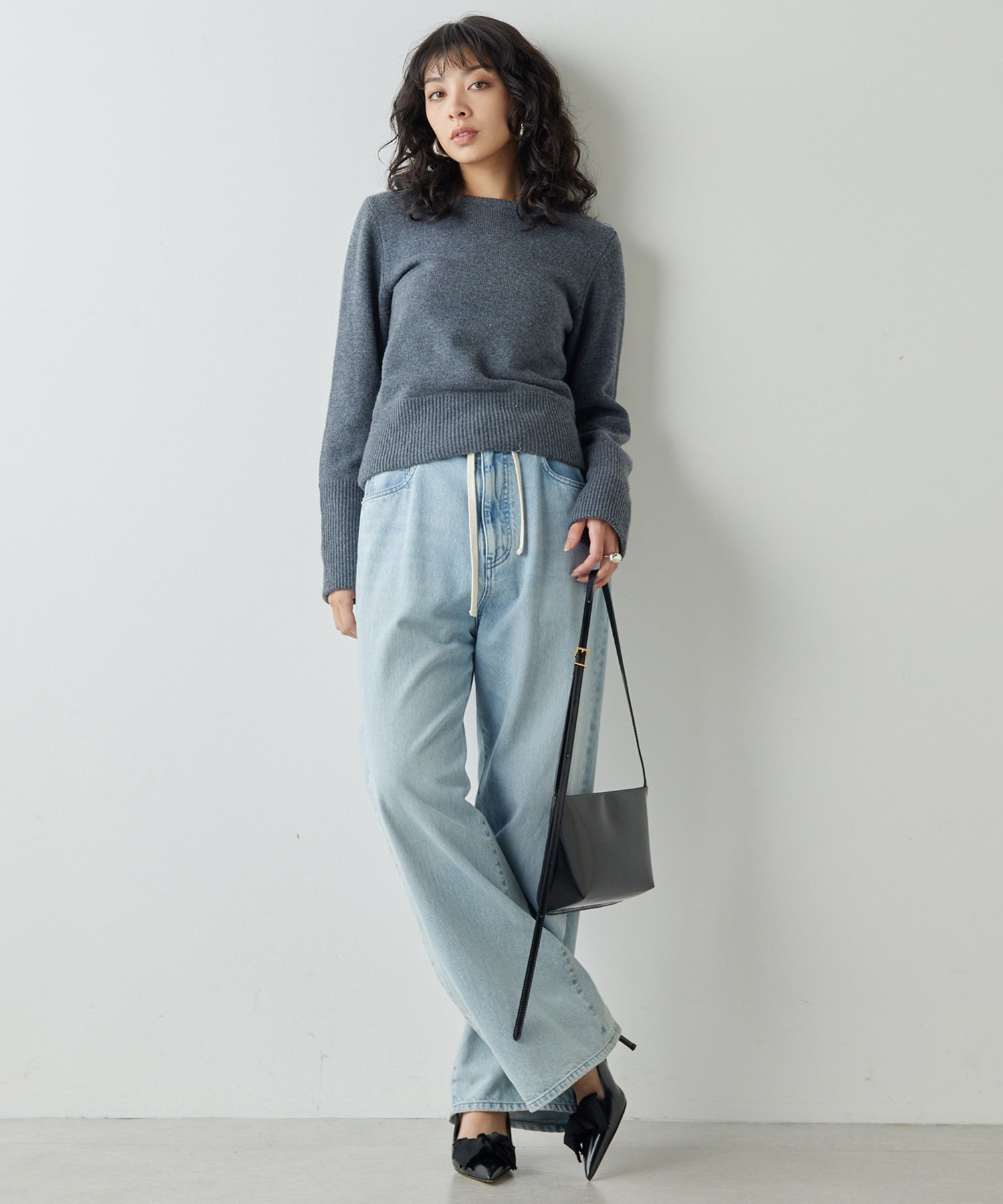 Whim Gazette｜ドロストデニムパンツ | Rakuten Fashion(楽天