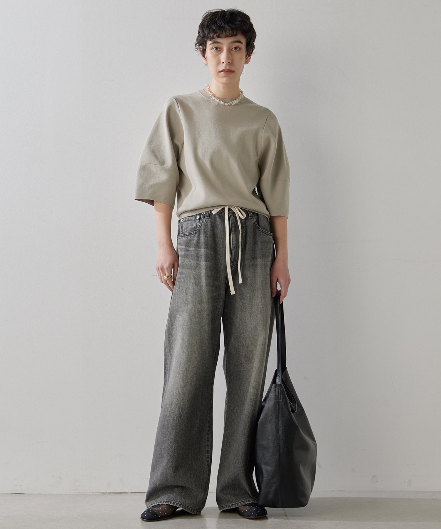 Whim Gazette｜ドロストデニムパンツ | Rakuten Fashion(楽天