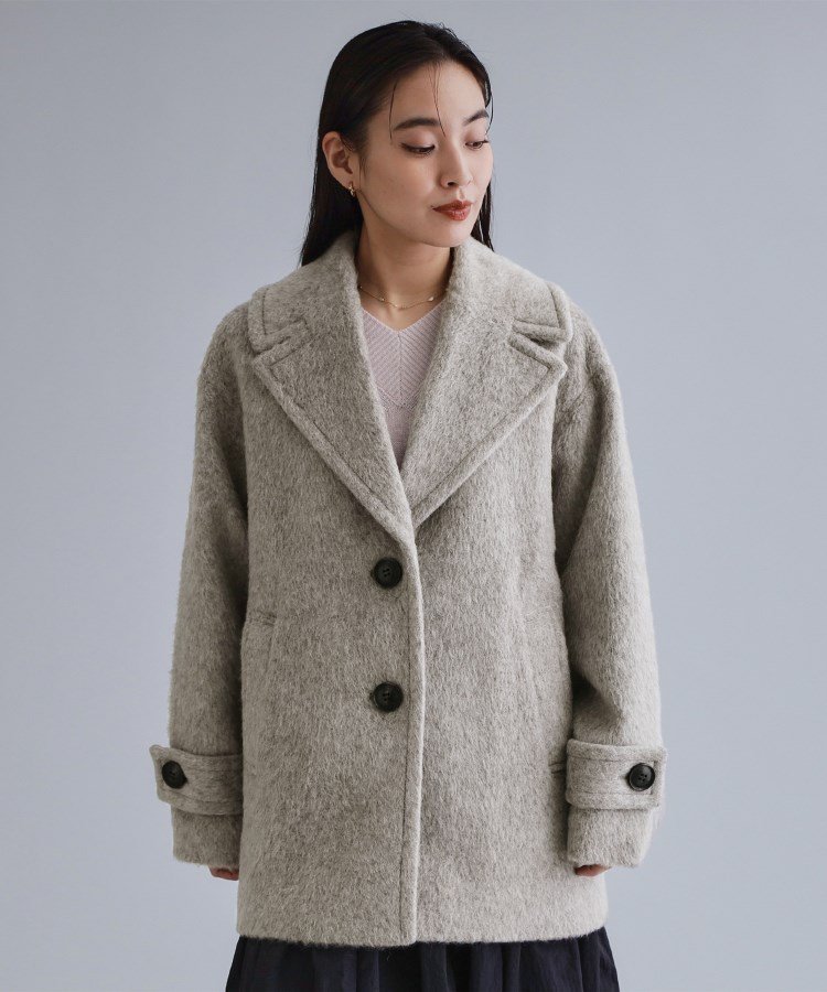 OPAQUE.CLIP｜【es】《Mapel/マペル》シャギーミドルコート | Rakuten