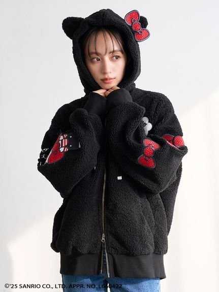 SNIDEL｜【HELLO KITTY】プレミアムパーカー | Rakuten Fashion(楽天