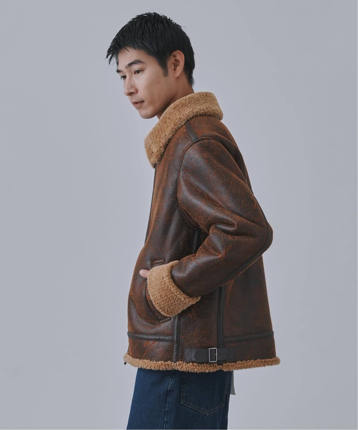 B.C STOCK｜ヴィンテージ加工 B-3 フライトジャケット | Rakuten