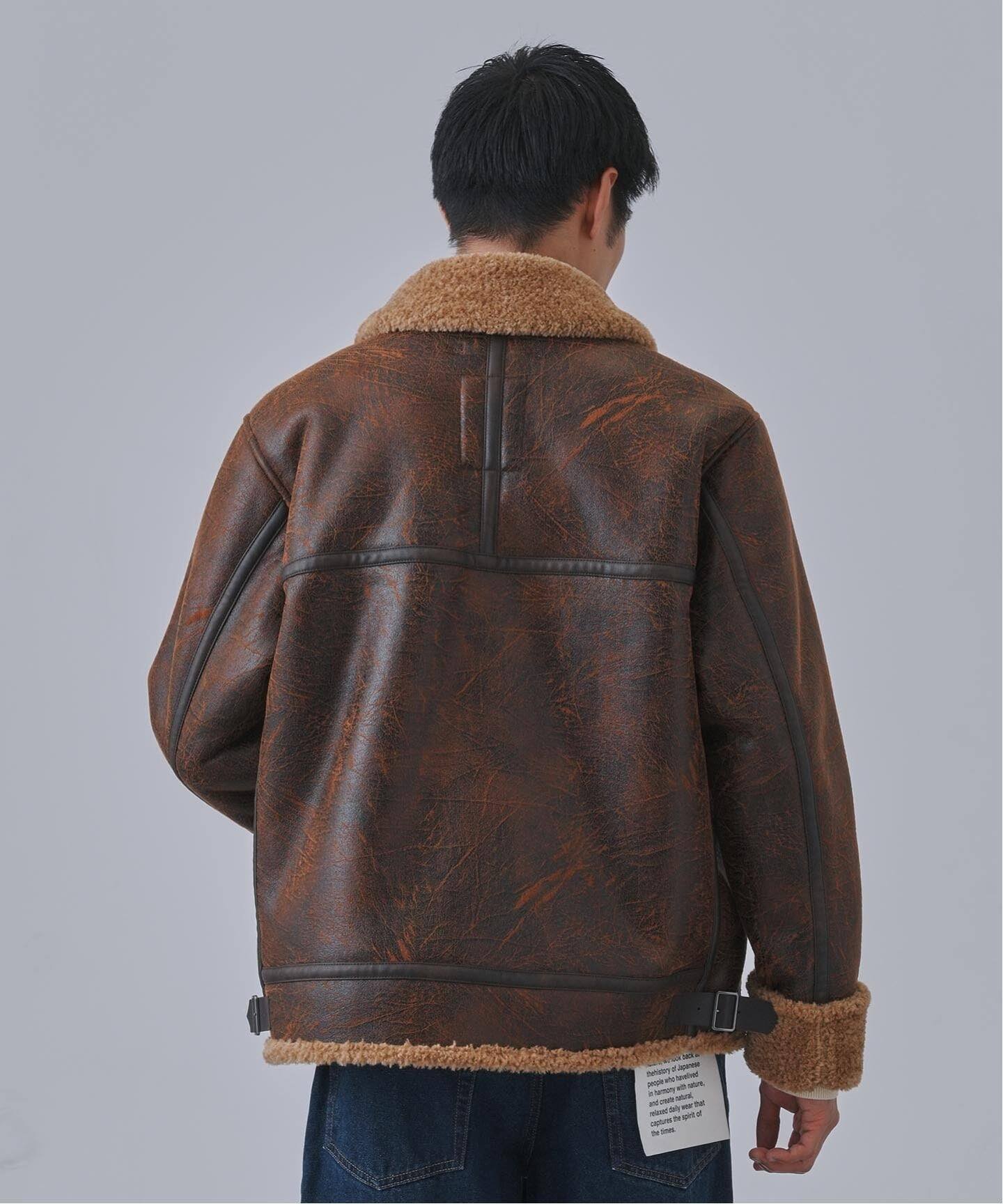 B.C STOCK｜ヴィンテージ加工 B-3 フライトジャケット | Rakuten