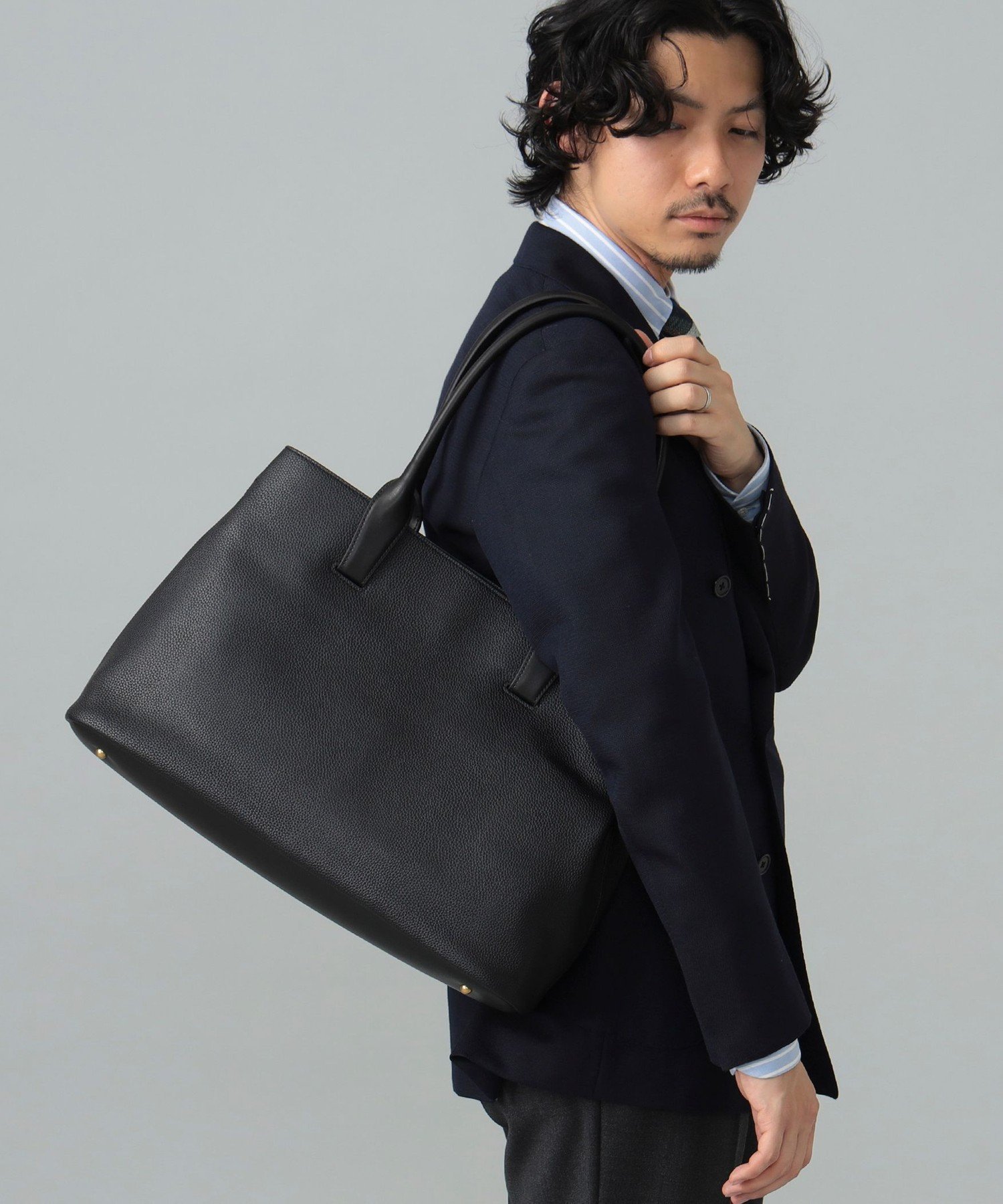 BEAMS MEN｜【別注】L'Avenir / レザートート | Rakuten Fashion(楽天