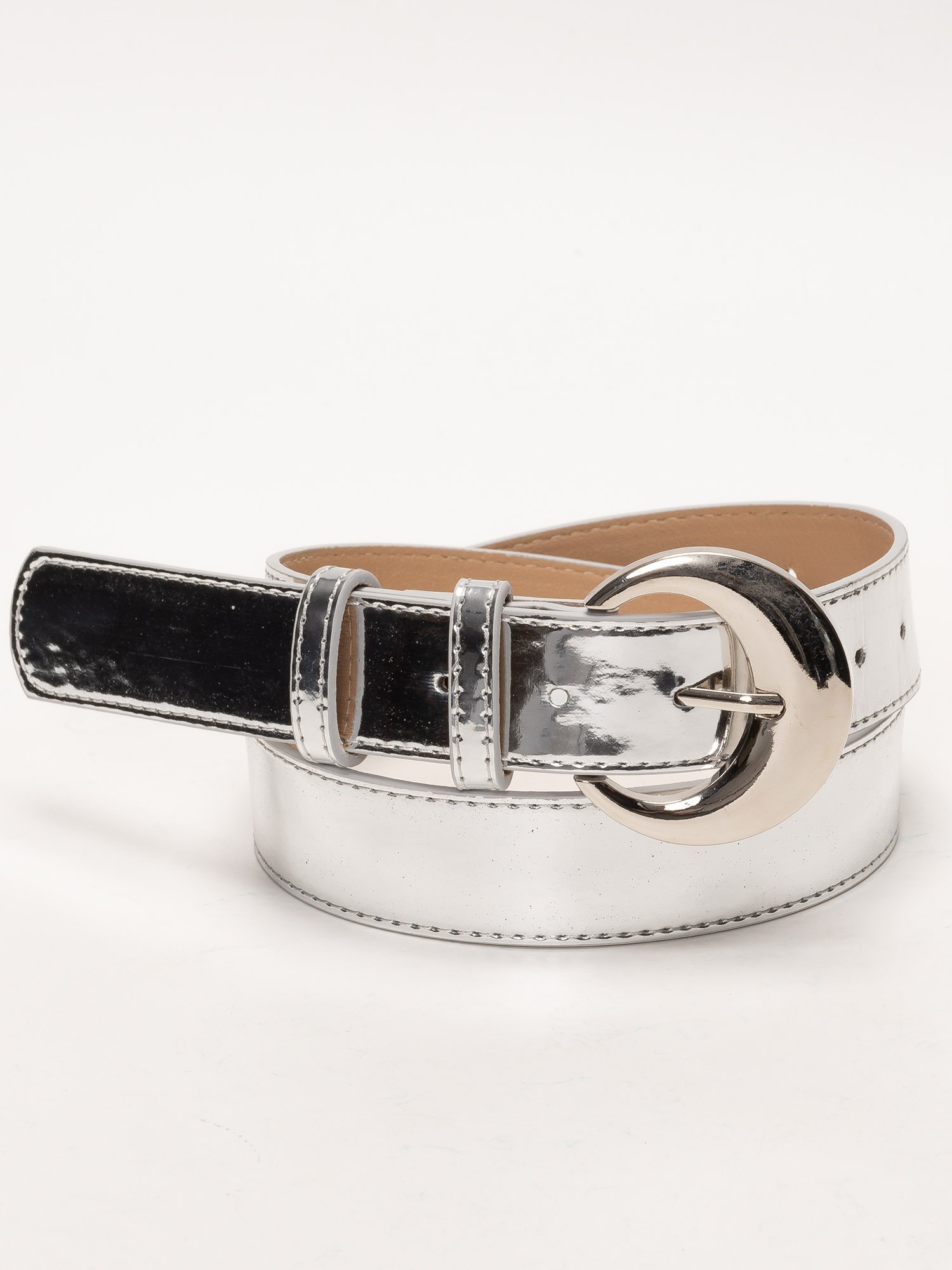 SVEC｜ミラーシルバー バックル ベルト | Rakuten Fashion(楽天