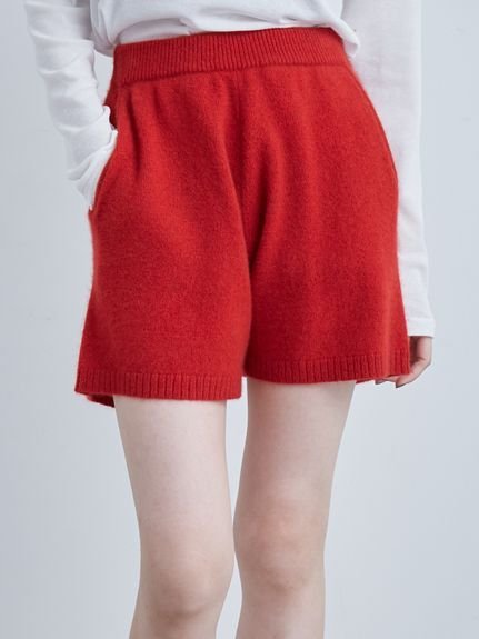 MIESROHE｜ソフトシャギーニットショートPT | Rakuten Fashion(楽天