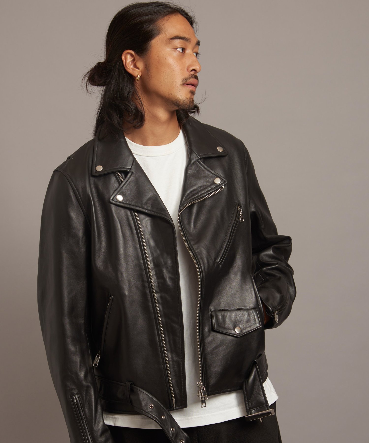 JACKROSE｜JE LAMB LEATHER DOUBLE RIDERS 24(MENS) | Rakuten Fashion