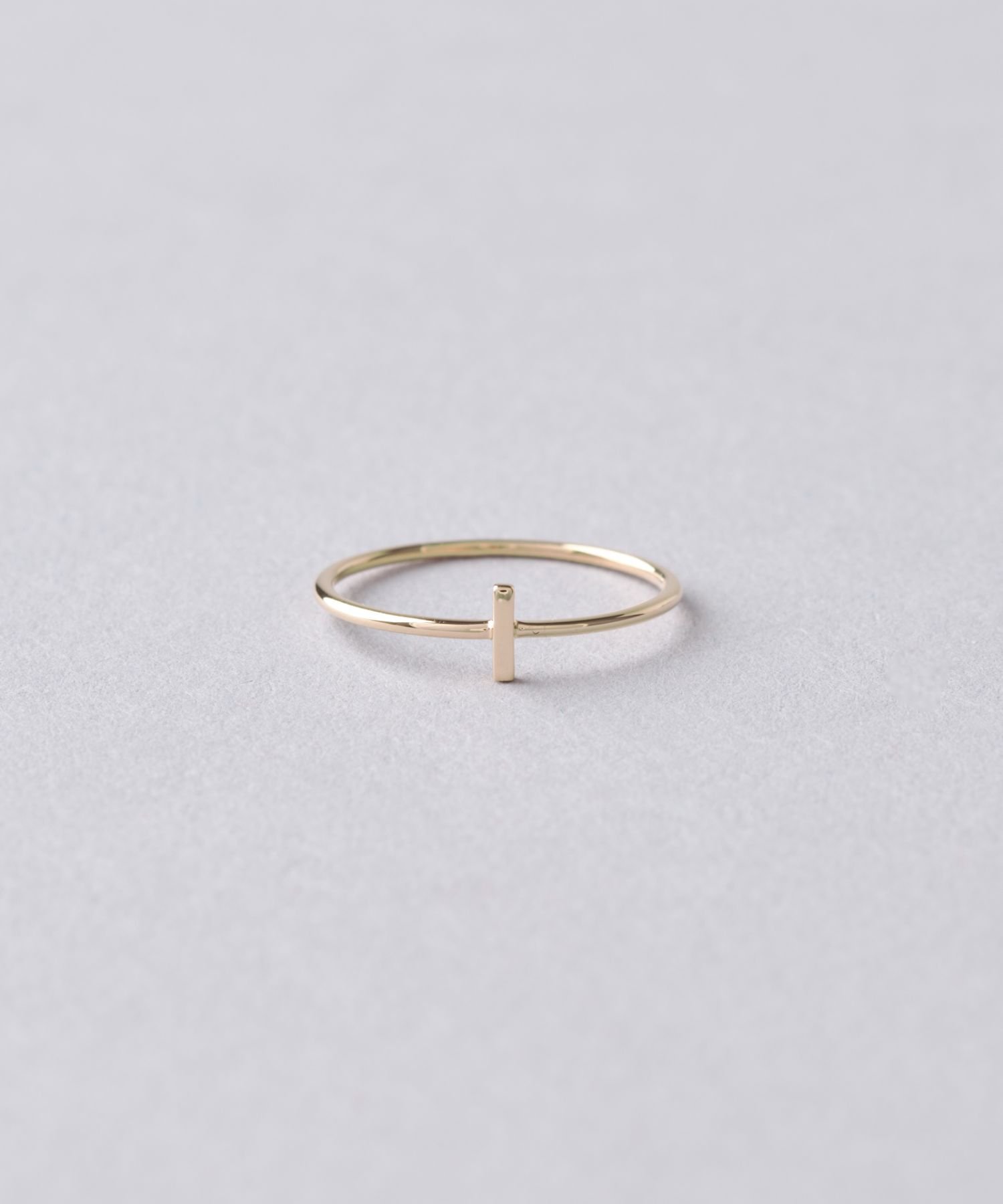 Jouete｜K10YG レイヤー クロス リング | Rakuten Fashion(楽天