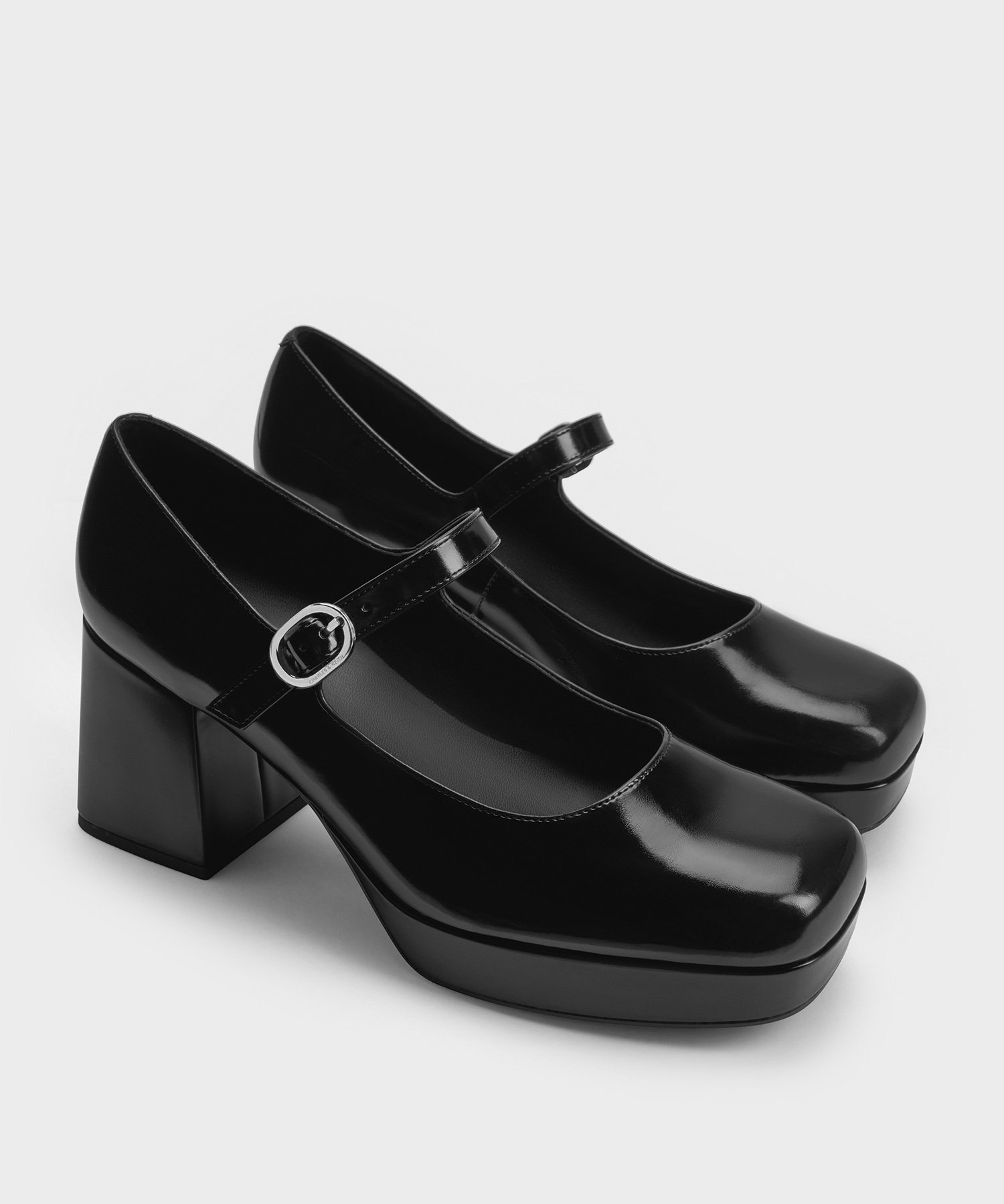 CHARLES & KEITH｜プラットフォーム メリージェーン | Rakuten Fashion