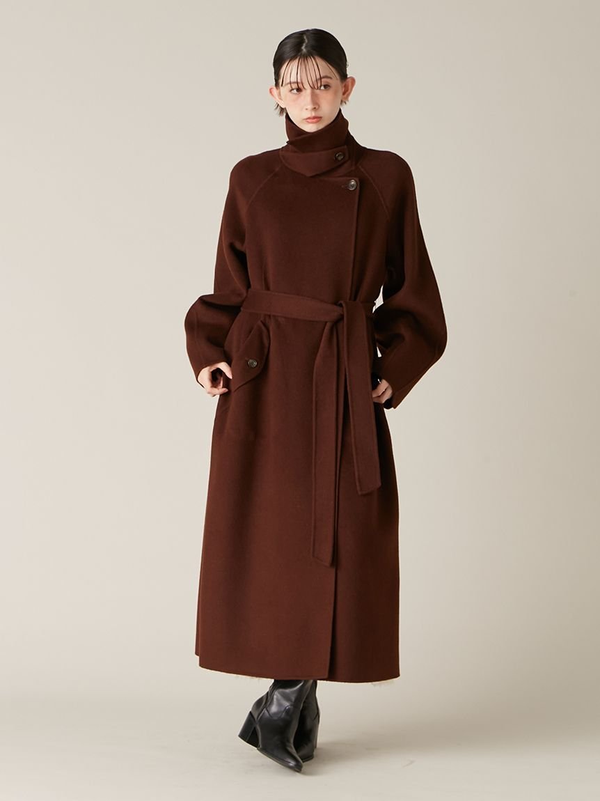 LILY BROWN｜ステンカラーリバーコート | Rakuten Fashion(楽天