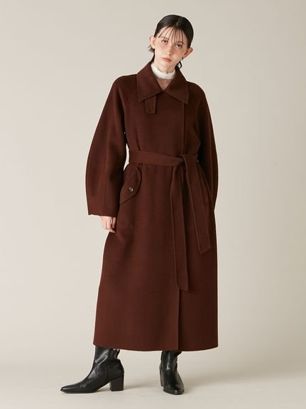 LILY BROWN｜ステンカラーリバーコート | Rakuten Fashion(楽天